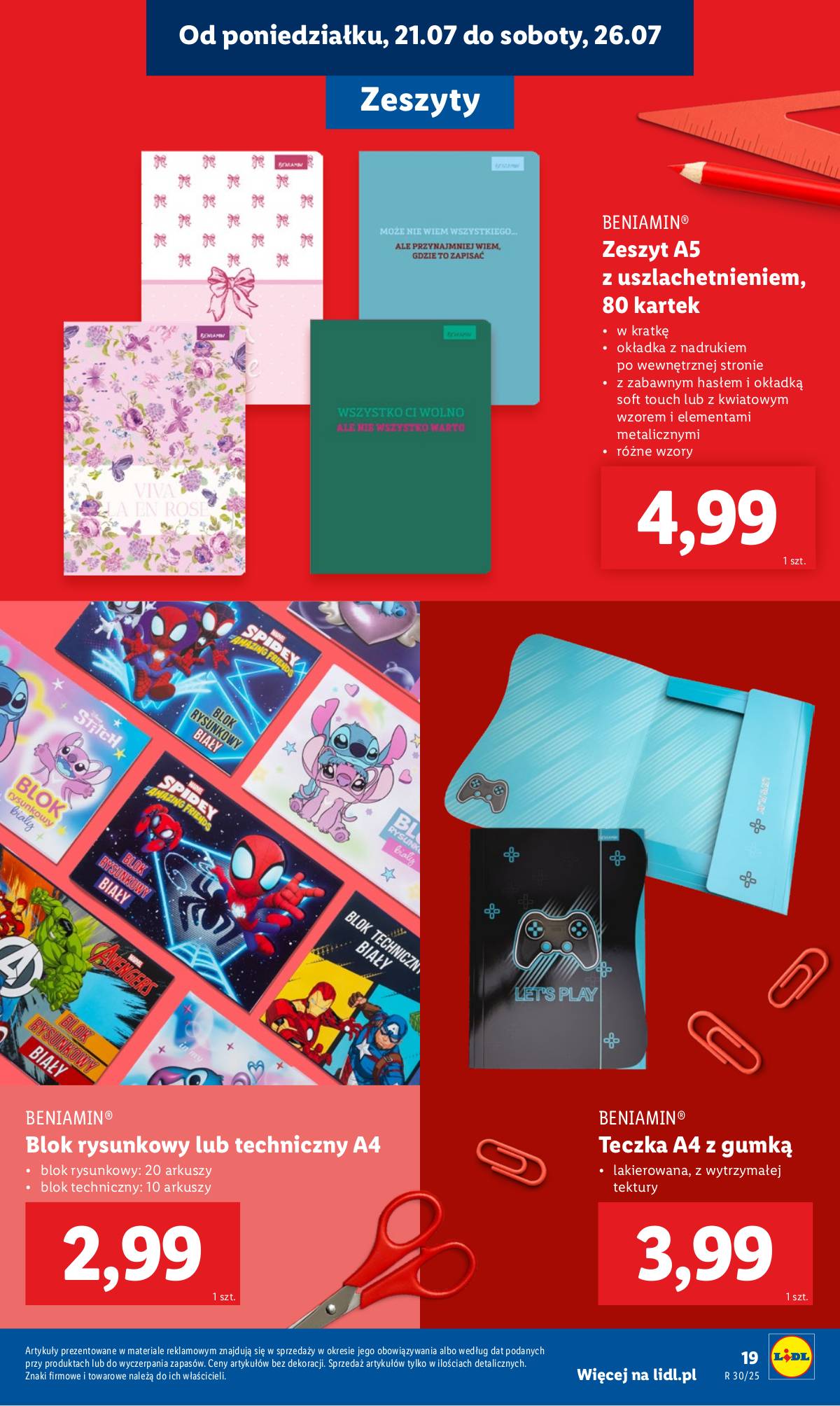 Lidl Lenkija - KATALOG GOTOWI DO SZKOŁY 29 puslapis