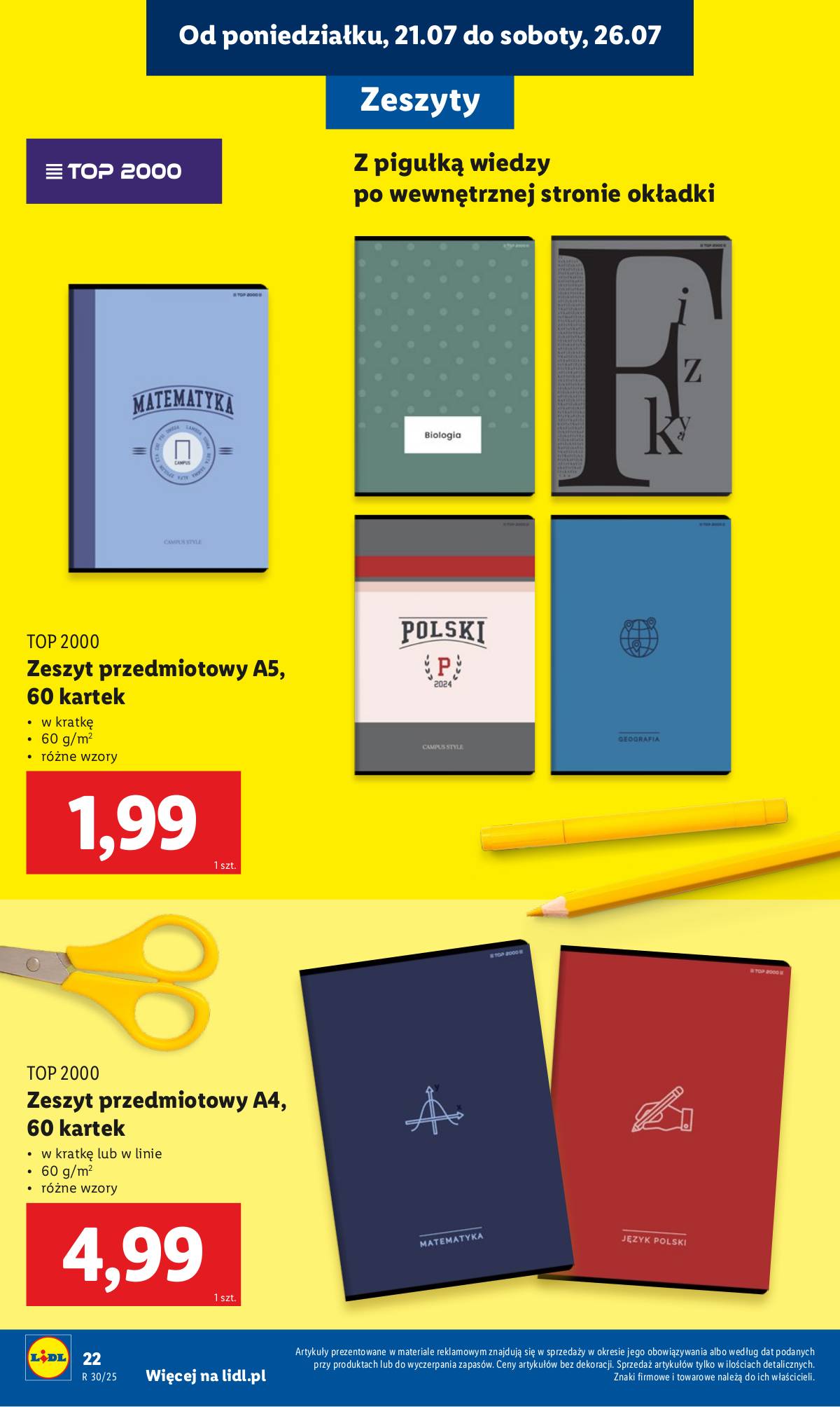 Lidl Lenkija - KATALOG GOTOWI DO SZKOŁY 32 puslapis