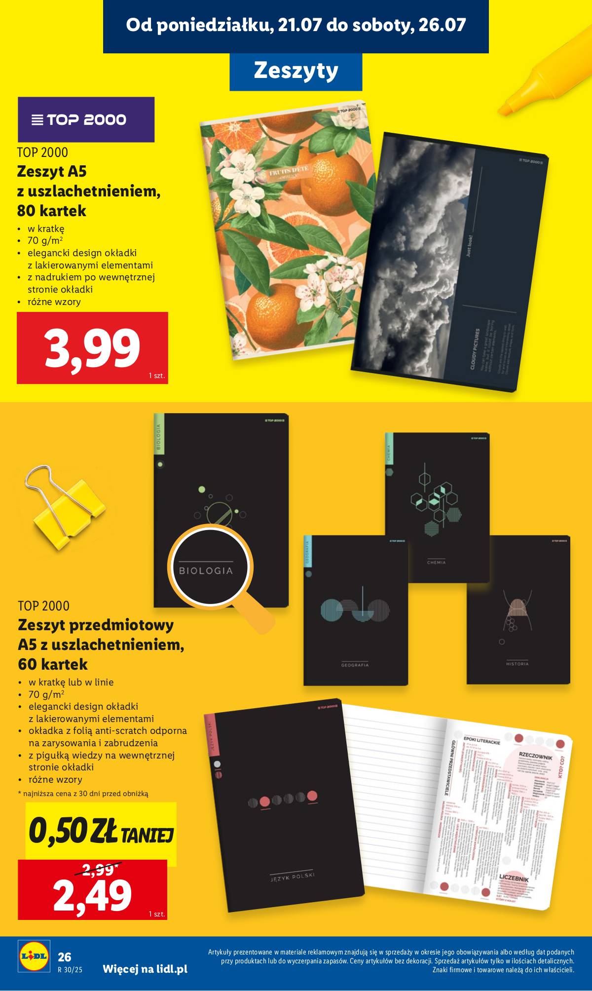 Lidl Lenkija - KATALOG GOTOWI DO SZKOŁY 36 puslapis