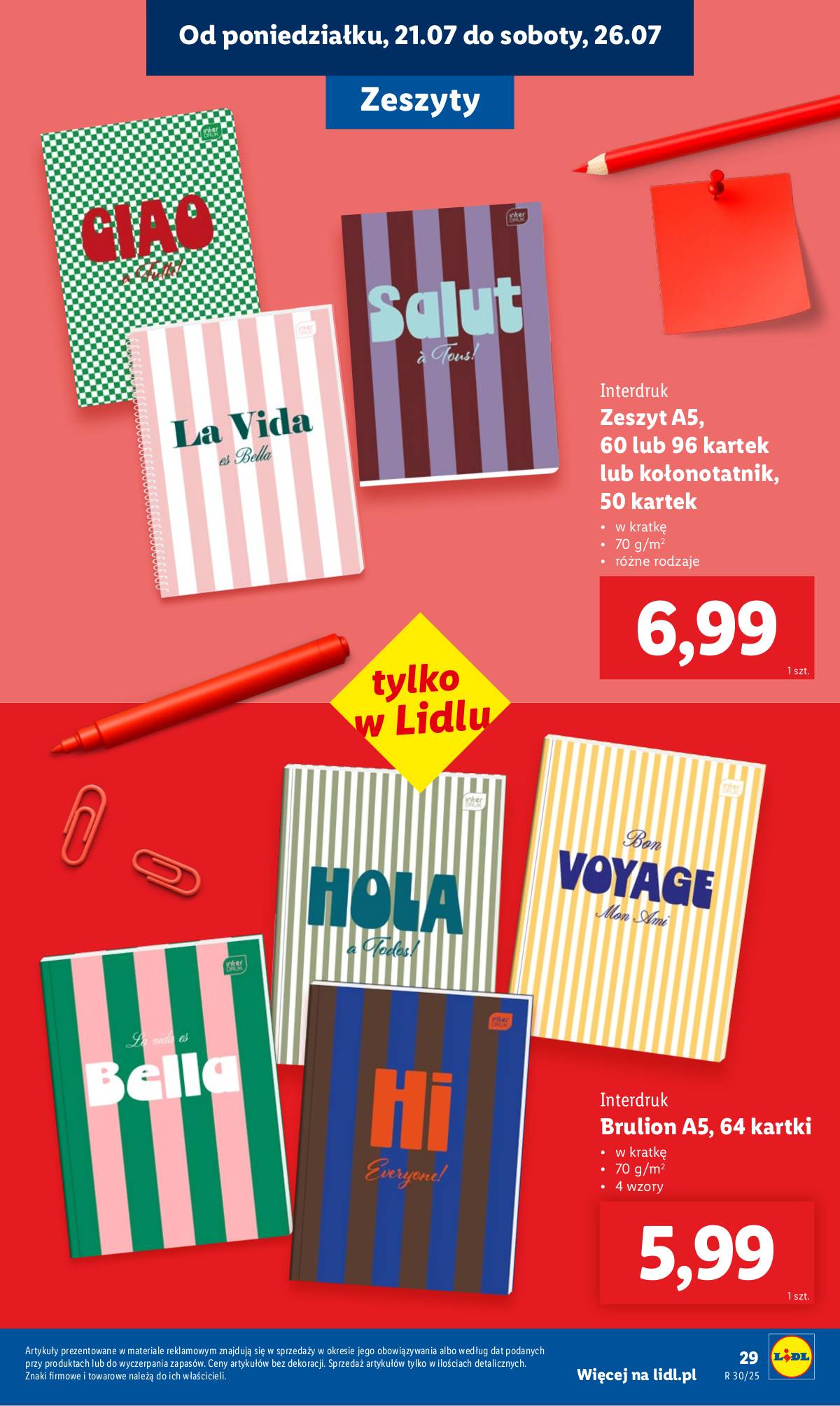 Lidl Lenkija - KATALOG GOTOWI DO SZKOŁY 39 puslapis