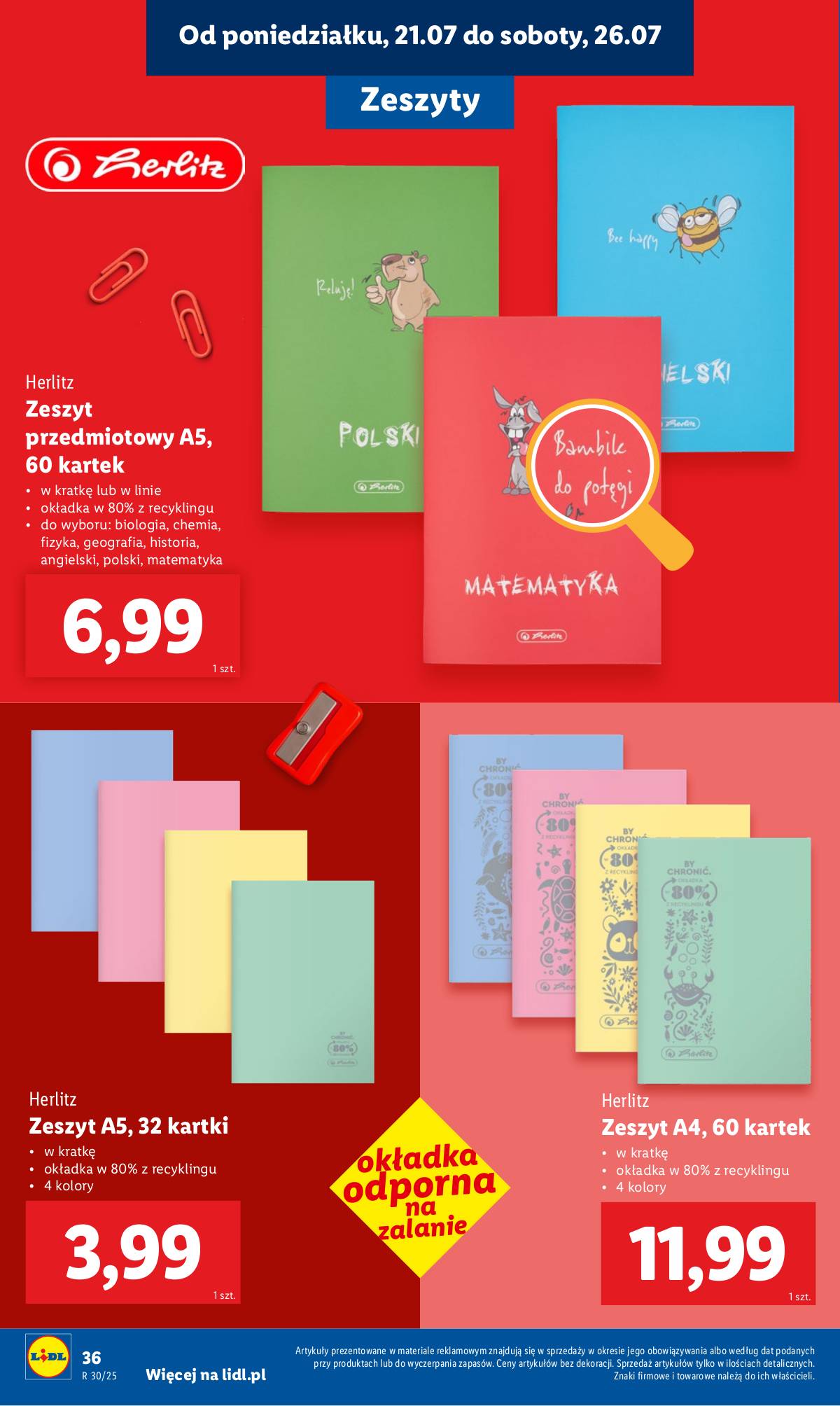 Lidl Lenkija - KATALOG GOTOWI DO SZKOŁY 46 puslapis