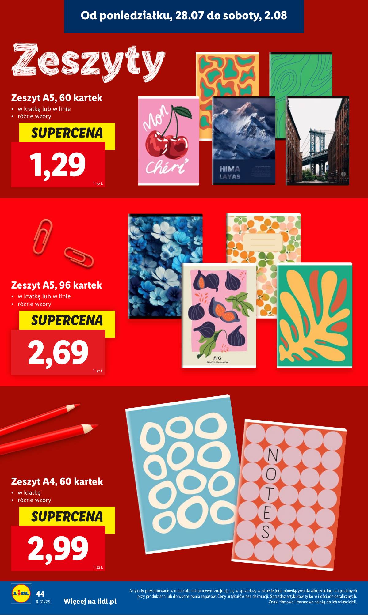 Lidl Lenkija - KATALOG GOTOWI DO SZKOŁY 54 puslapis