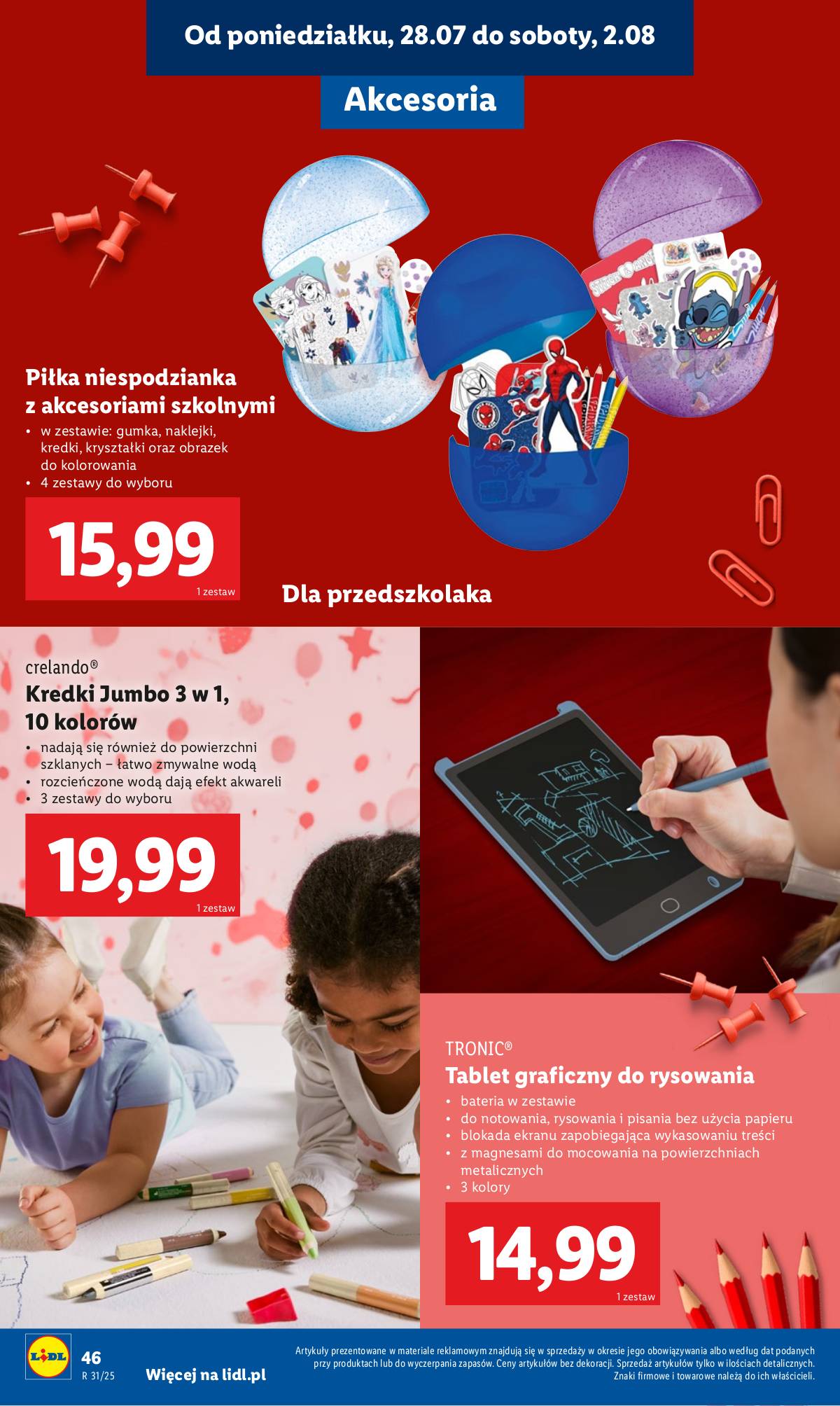 Lidl Lenkija - KATALOG GOTOWI DO SZKOŁY 56 puslapis