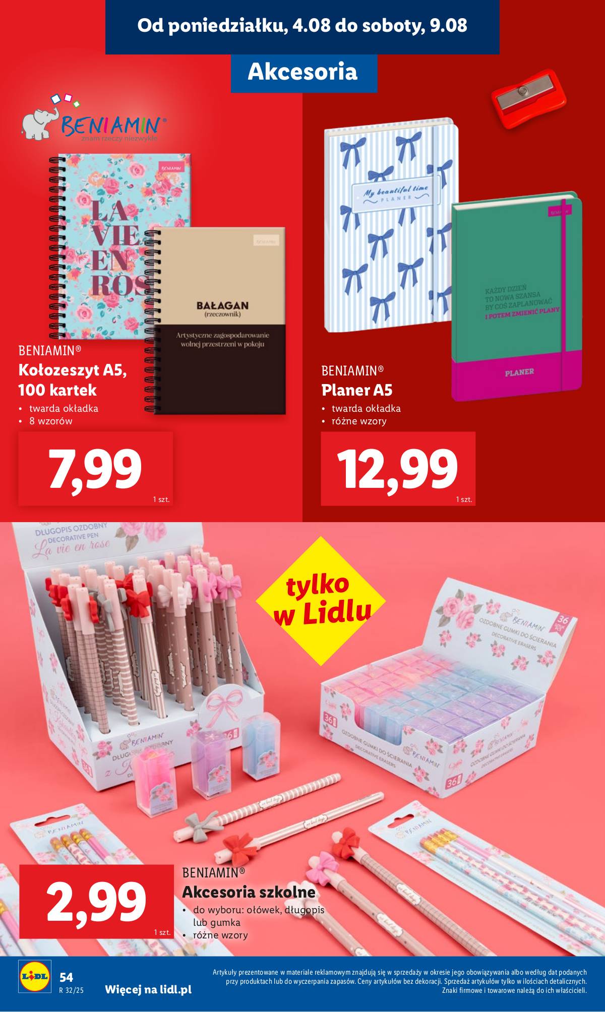 Lidl Lenkija - KATALOG GOTOWI DO SZKOŁY 64 puslapis