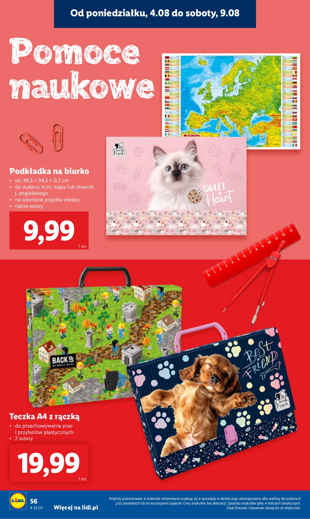 Lidl Lenkija - KATALOG GOTOWI DO SZKOŁY 66 puslapis