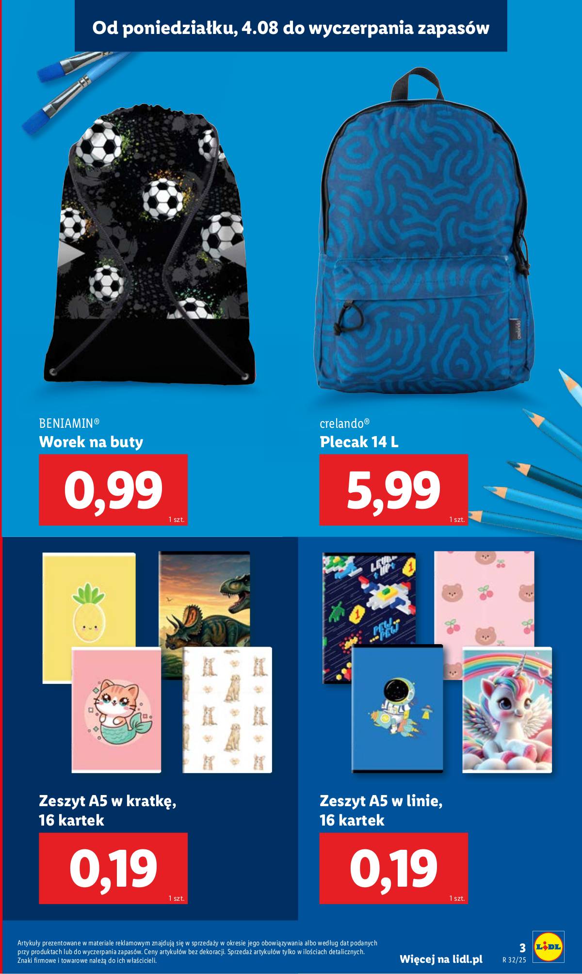 Lidl Lenkija - KATALOG GOTOWI DO SZKOŁY 7 puslapis