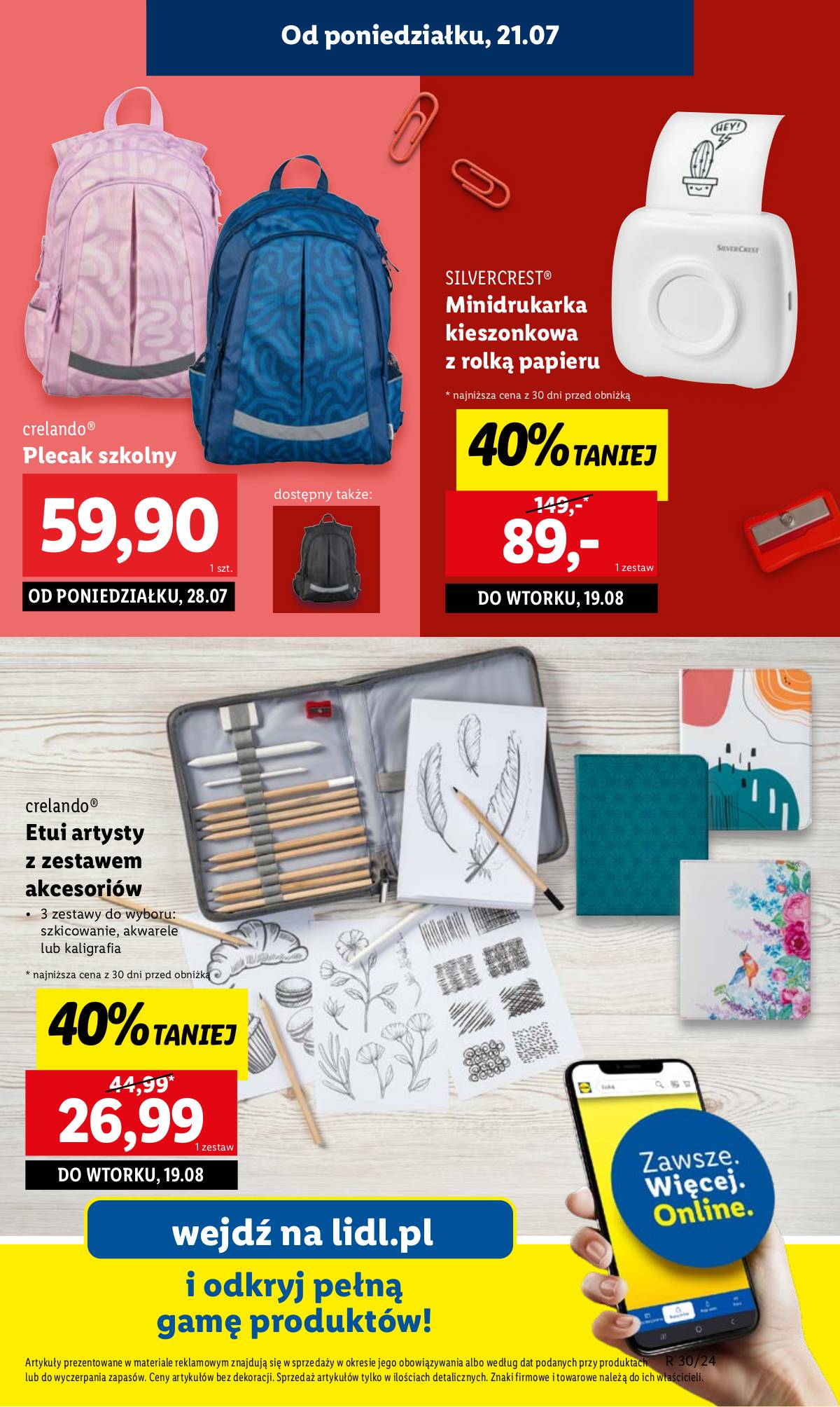 Lidl Lenkija - KATALOG GOTOWI DO SZKOŁY 75 puslapis
