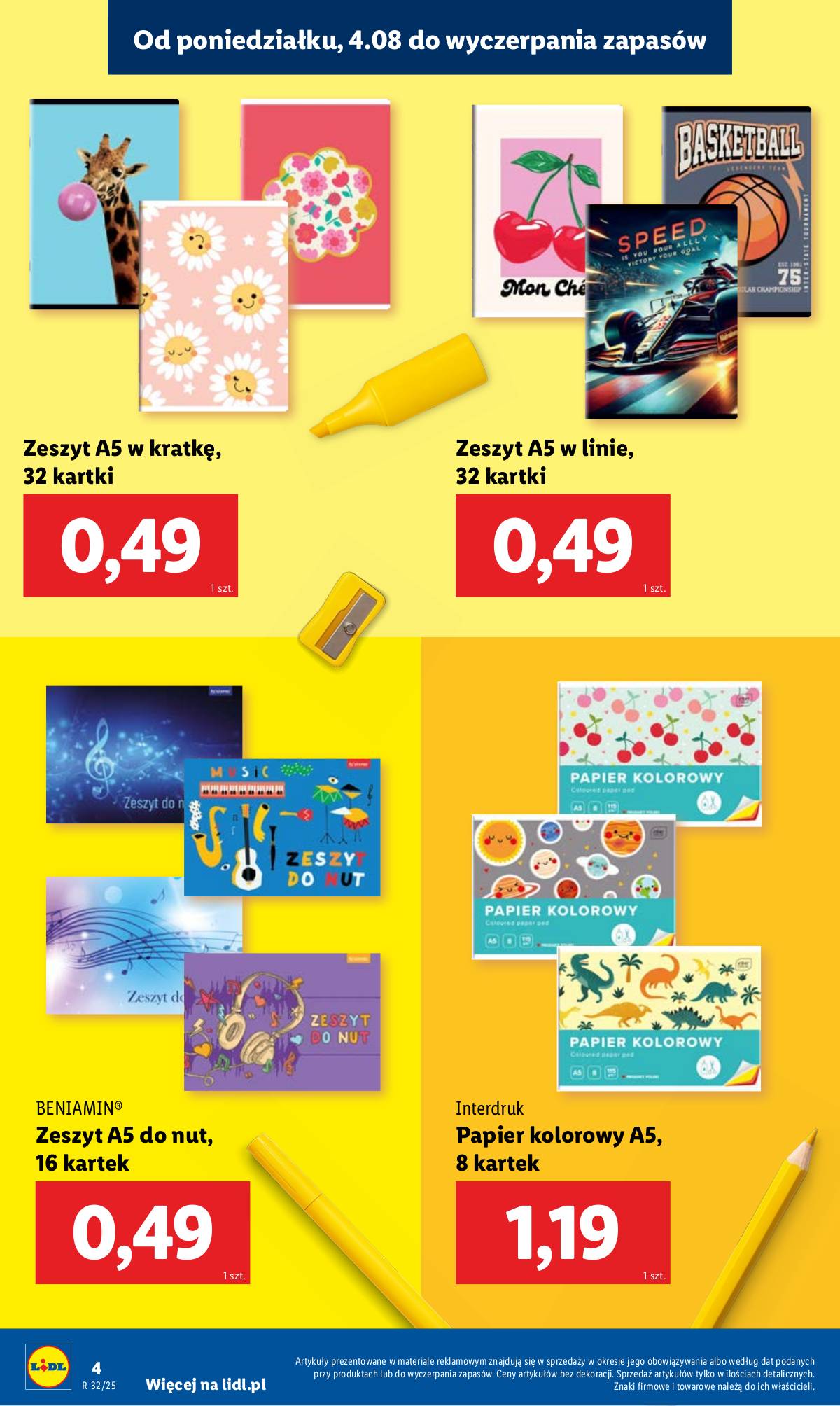 Lidl Lenkija - KATALOG GOTOWI DO SZKOŁY 8 puslapis