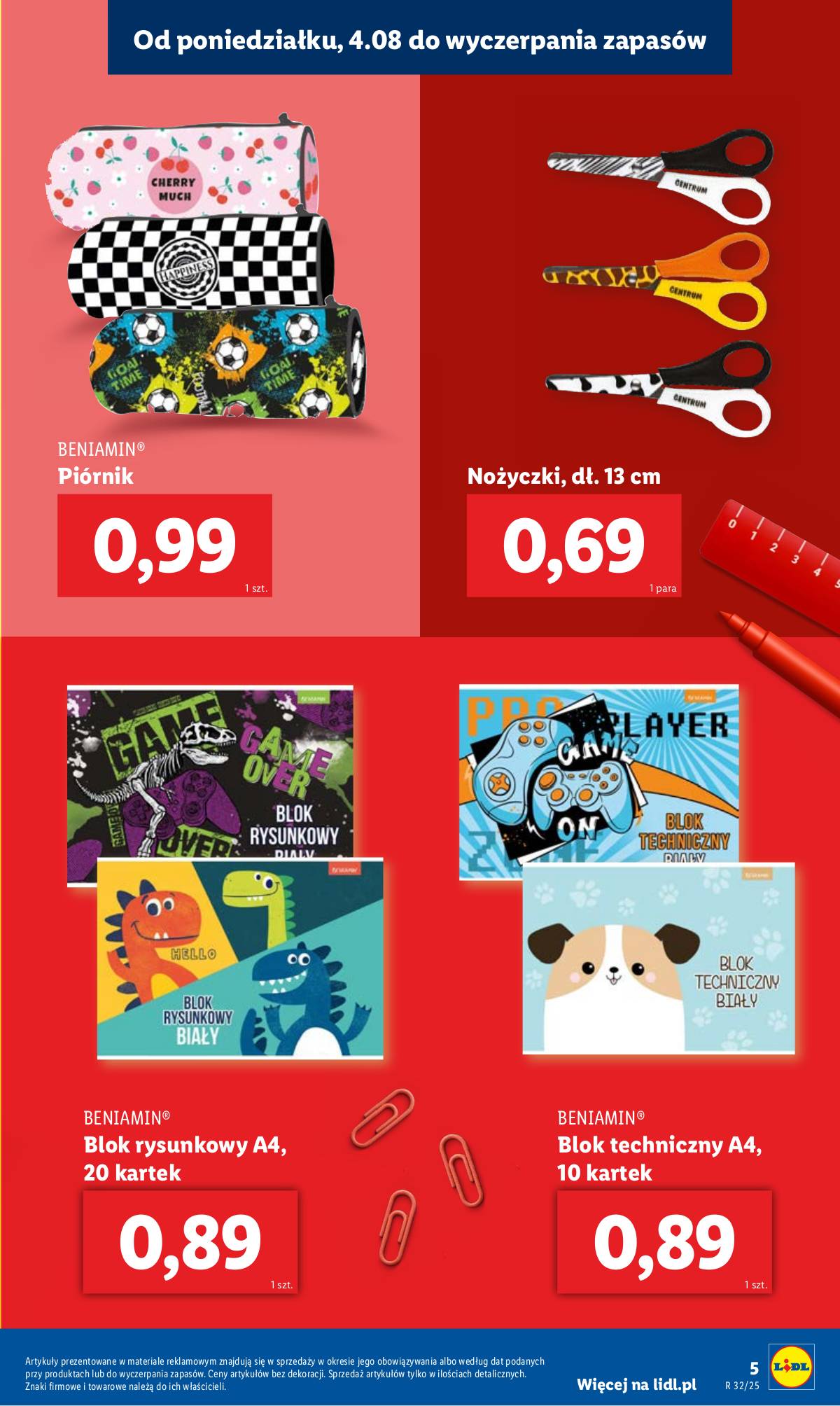 Lidl Lenkija - KATALOG GOTOWI DO SZKOŁY 9 puslapis