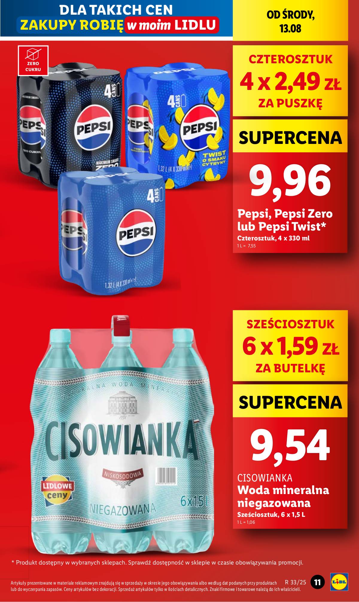 Lidl Lenkija - OFERTA WAŻNA 13.08 DO 16.08 11 puslapis