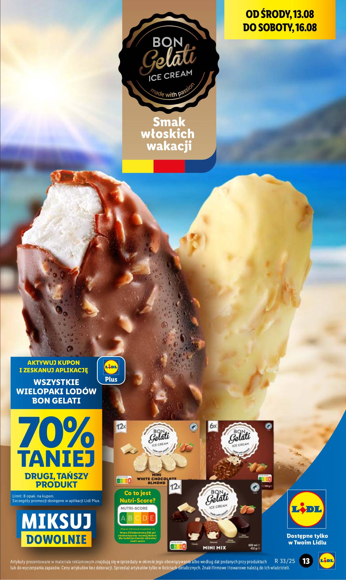 Lidl Lenkija - OFERTA WAŻNA 13.08 DO 16.08 13 puslapis