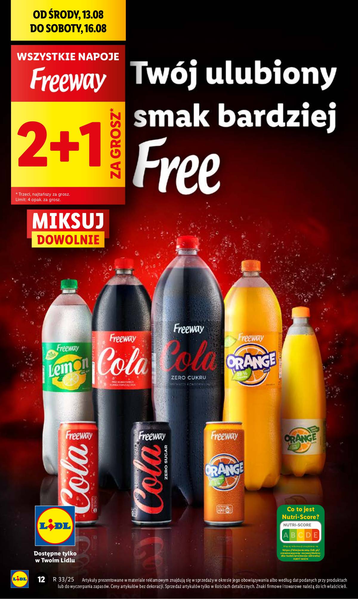 Lidl Lenkija - OFERTA WAŻNA 13.08 DO 16.08 16 puslapis