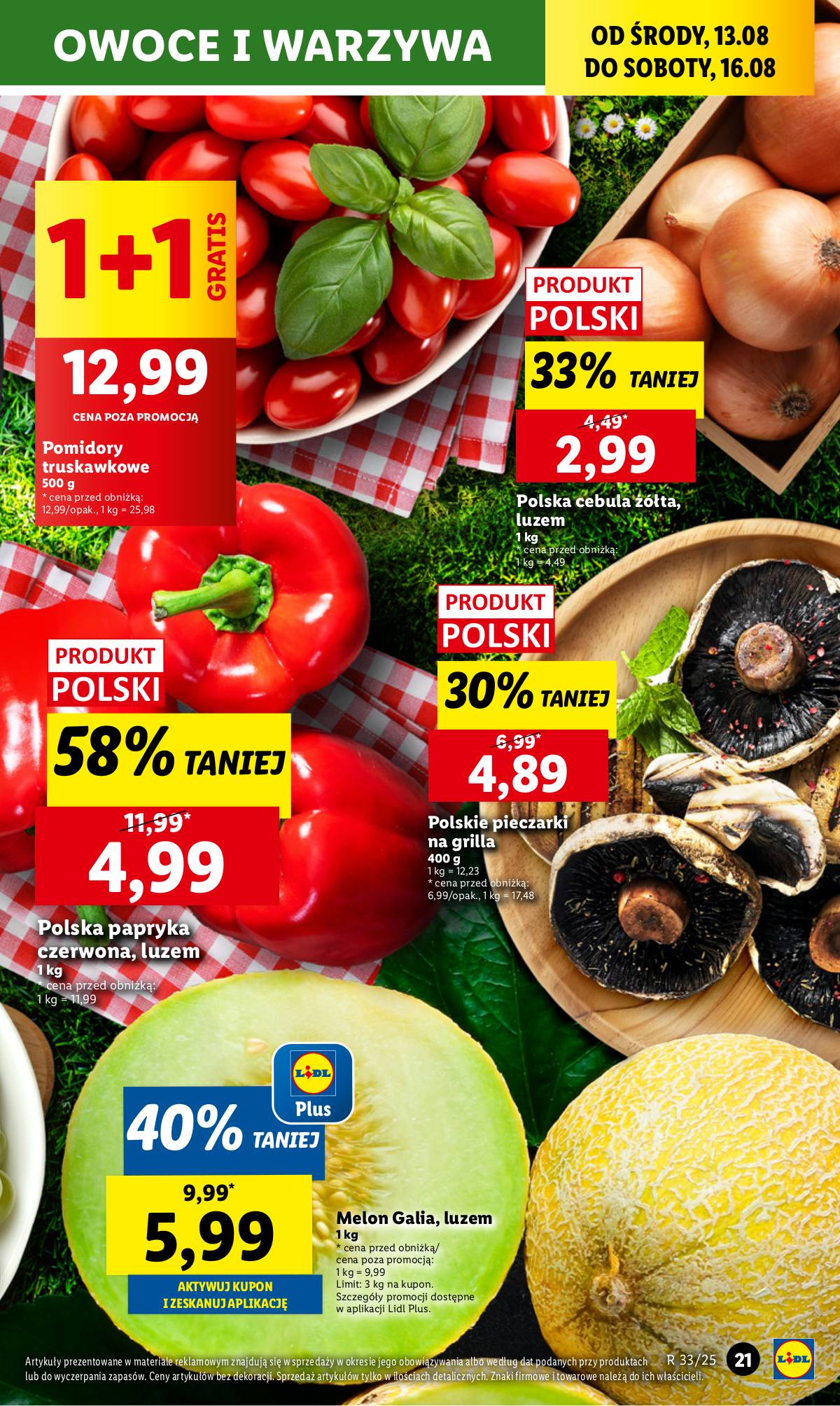 Lidl Lenkija - OFERTA WAŻNA 13.08 DO 16.08 25 puslapis