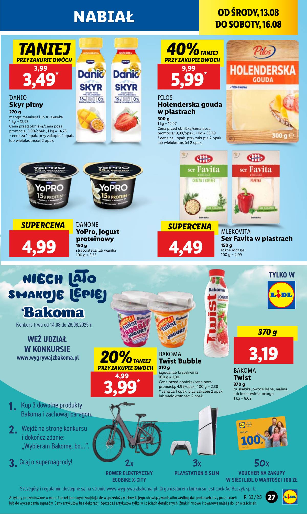 Lidl Lenkija - OFERTA WAŻNA 13.08 DO 16.08 31 puslapis