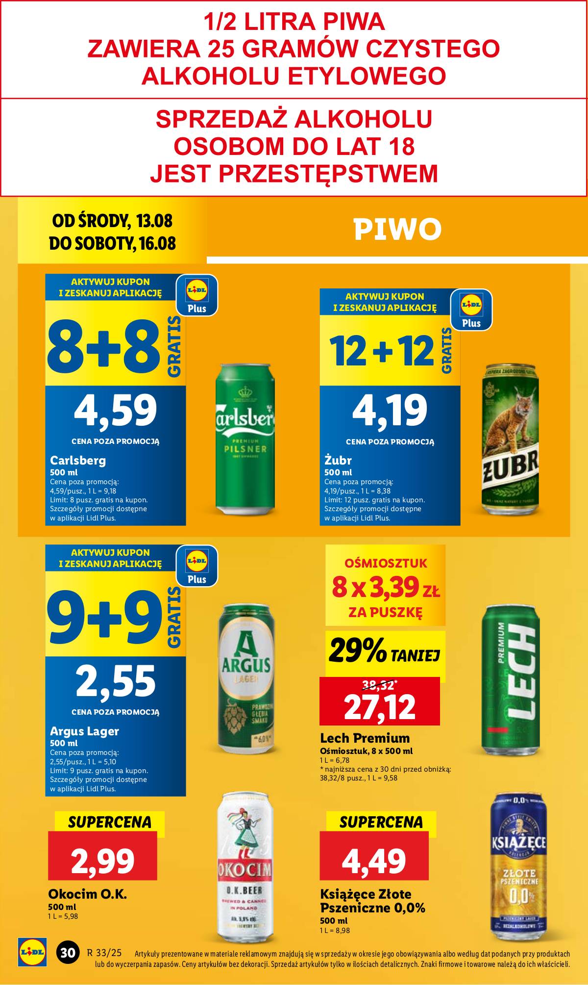 Lidl Lenkija - OFERTA WAŻNA 13.08 DO 16.08 36 puslapis