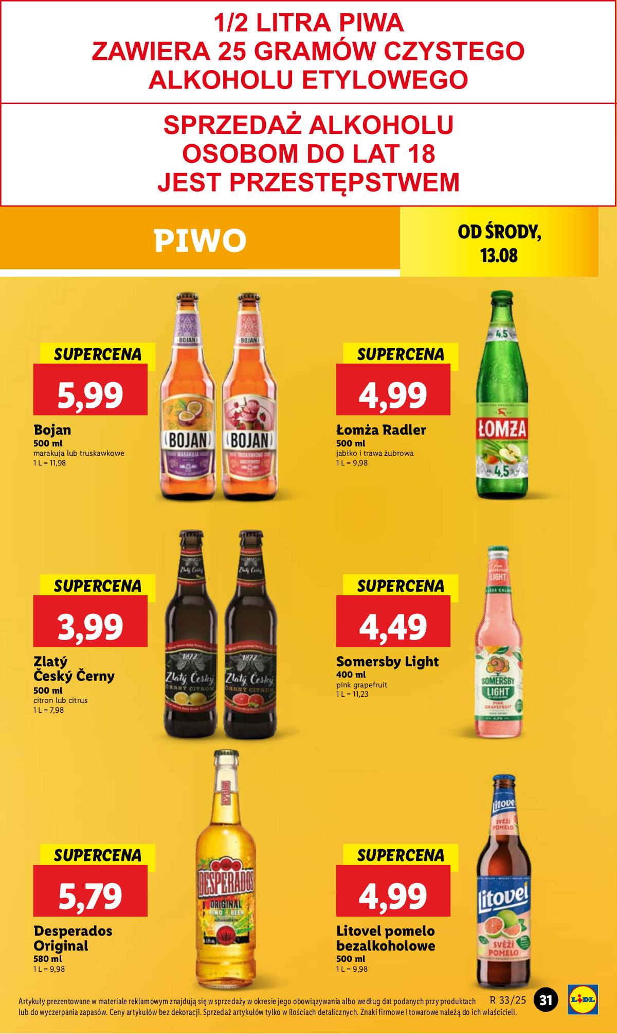 Lidl Lenkija - OFERTA WAŻNA 13.08 DO 16.08 37 puslapis