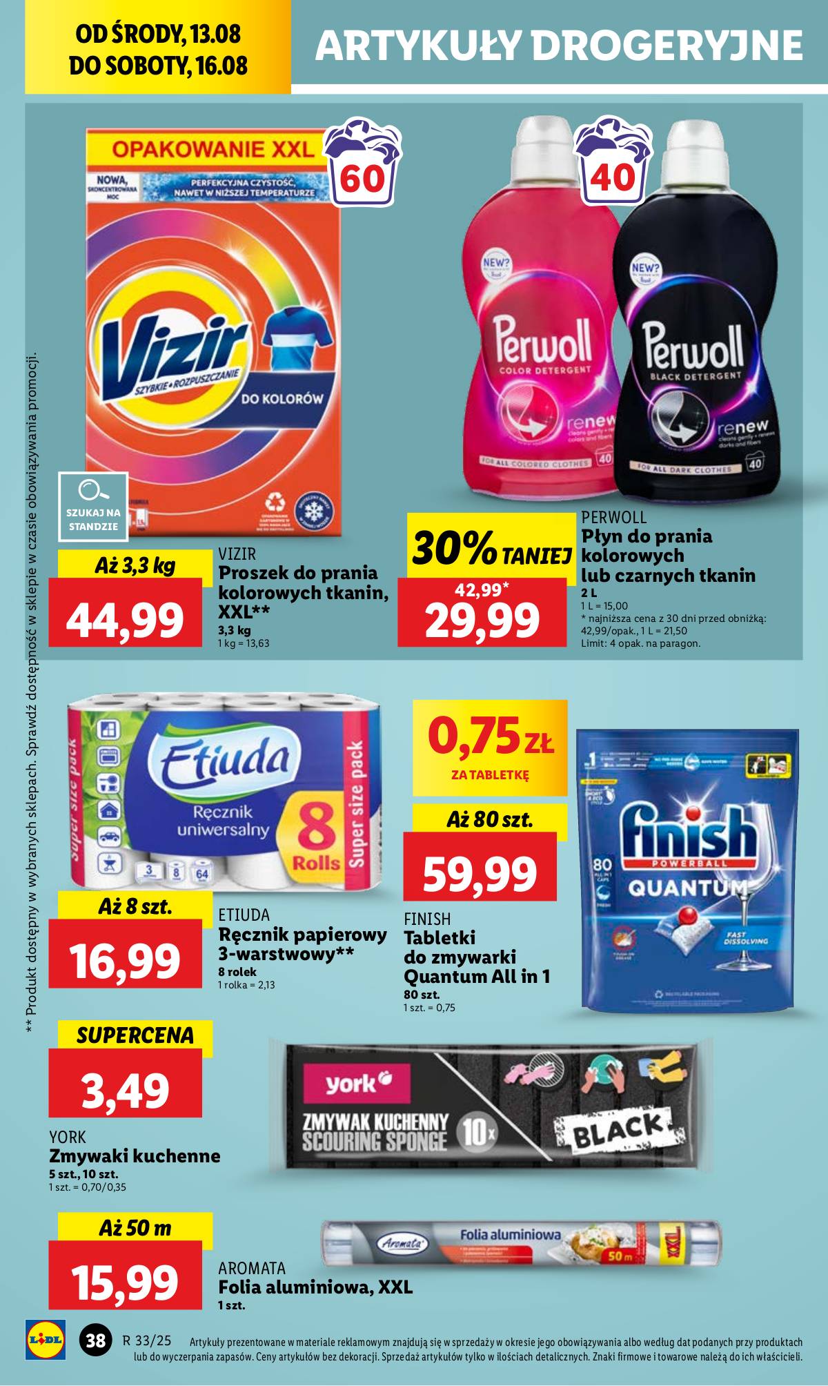 Lidl Lenkija - OFERTA WAŻNA 13.08 DO 16.08 48 puslapis