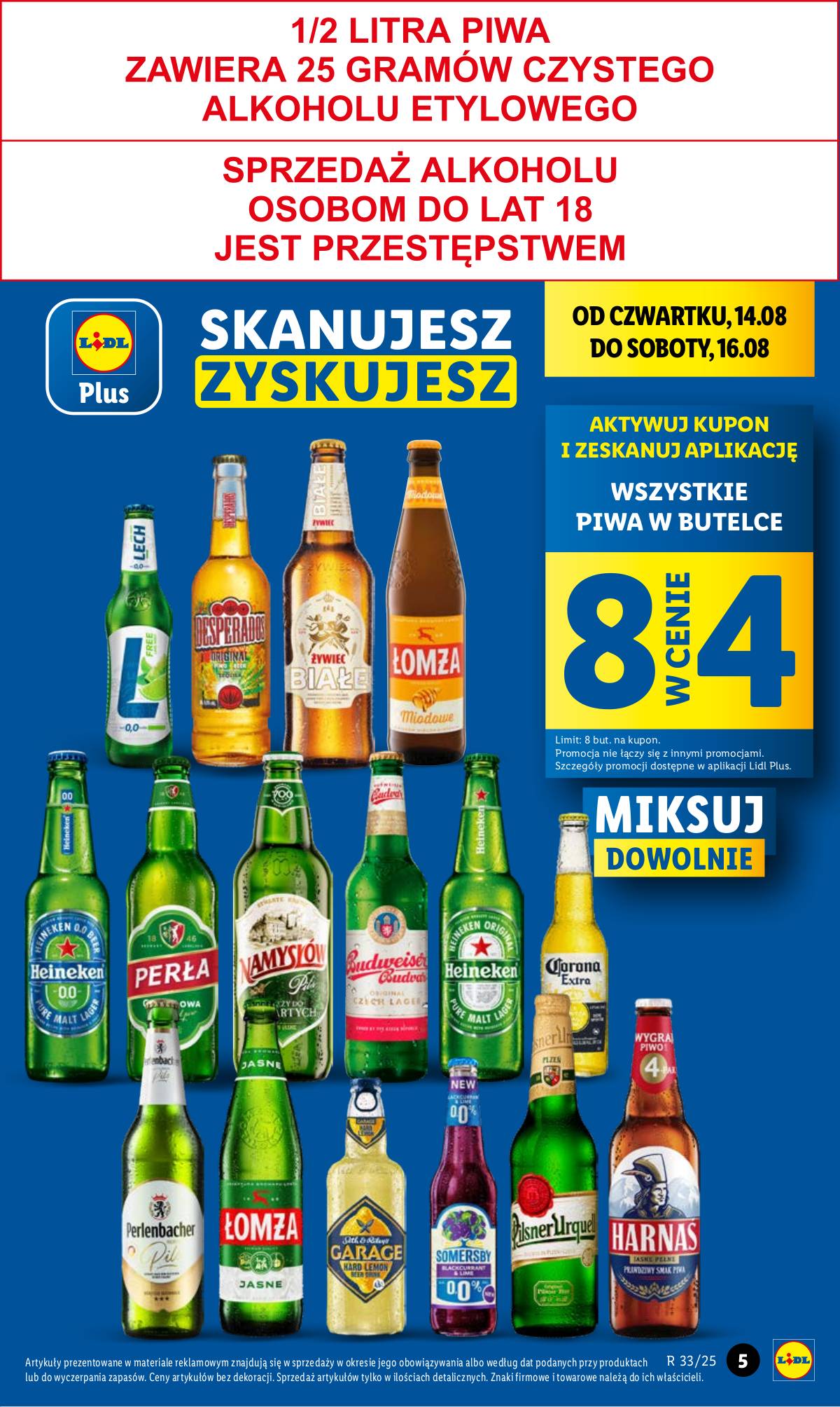 Lidl Lenkija - OFERTA WAŻNA 13.08 DO 16.08 5 puslapis