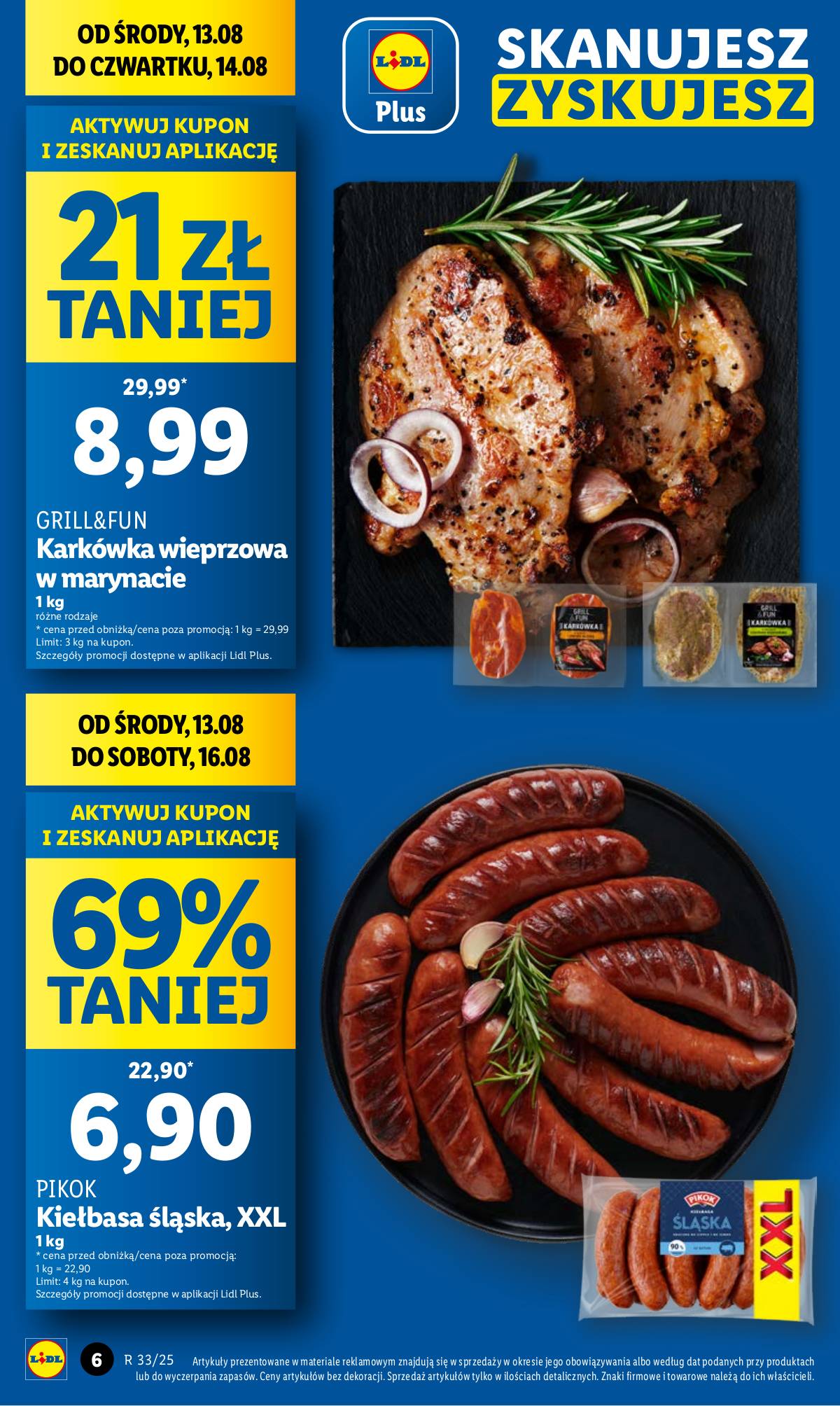 Lidl Lenkija - OFERTA WAŻNA 13.08 DO 16.08 6 puslapis