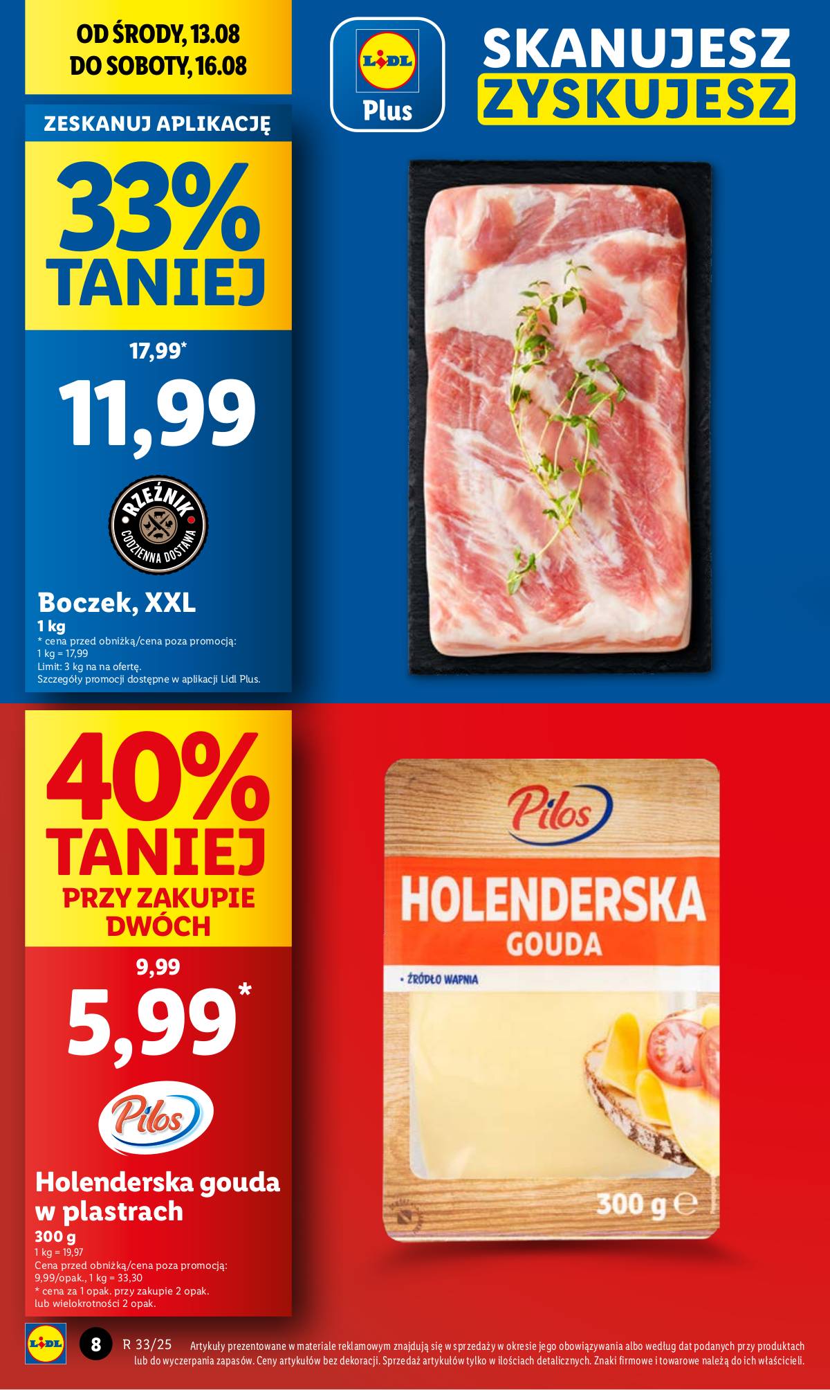 Lidl Lenkija - OFERTA WAŻNA 13.08 DO 16.08 8 puslapis