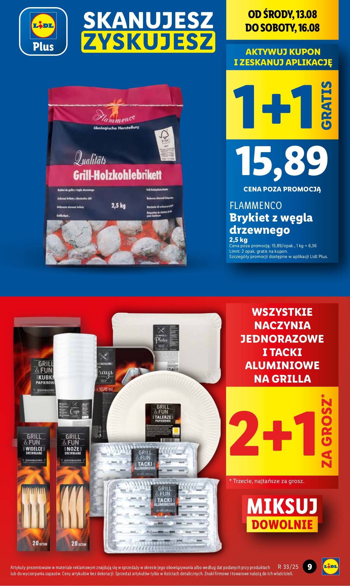 Lidl Lenkija - OFERTA WAŻNA 13.08 DO 16.08 9 puslapis