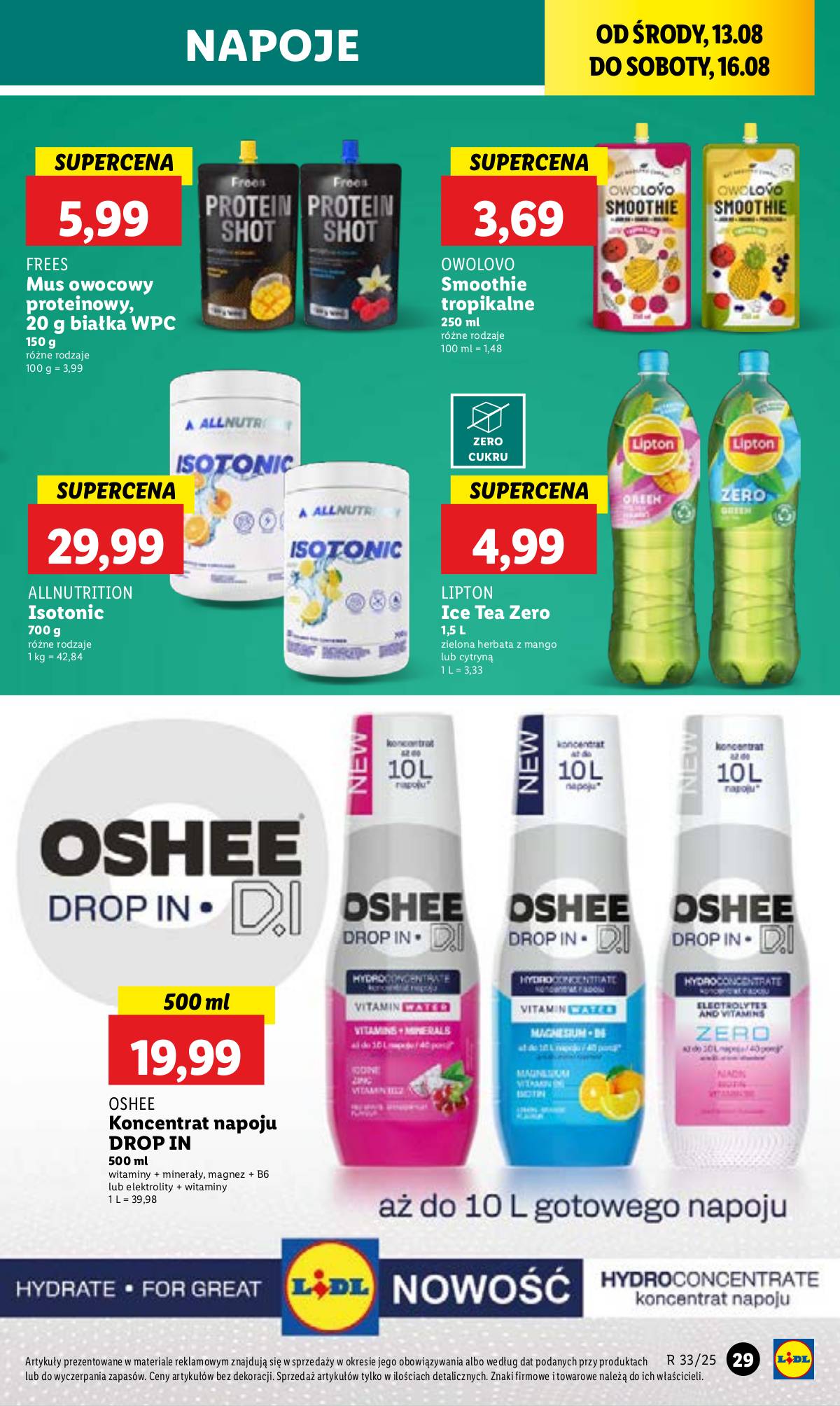 Lidl Lenkija - OFERTA WAŻNA 13.08 DO 16.08 35 puslapis