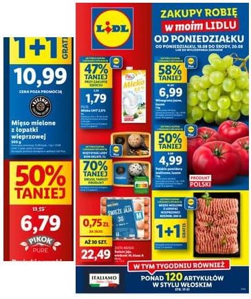 Lidl Lenkija - OFERTA WAŻNA 18.08 DO 20.08 2025-08-18 – 2025-08-20