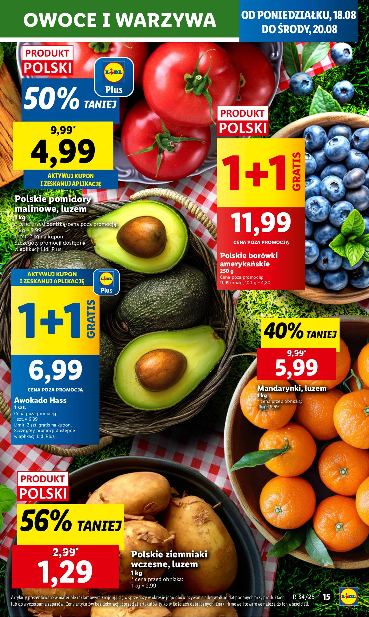 Lidl Lenkija - OFERTA WAŻNA 18.08 DO 20.08 19 puslapis