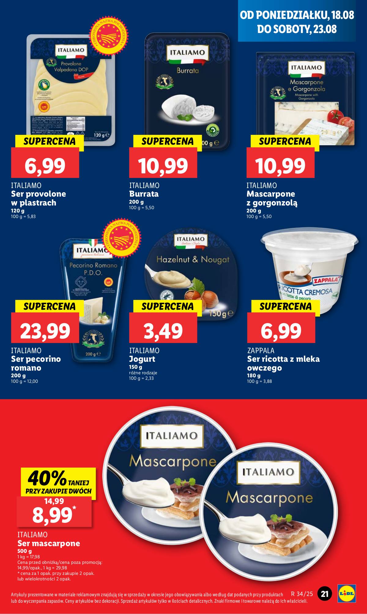 Lidl Lenkija - OFERTA WAŻNA 18.08 DO 20.08 25 puslapis