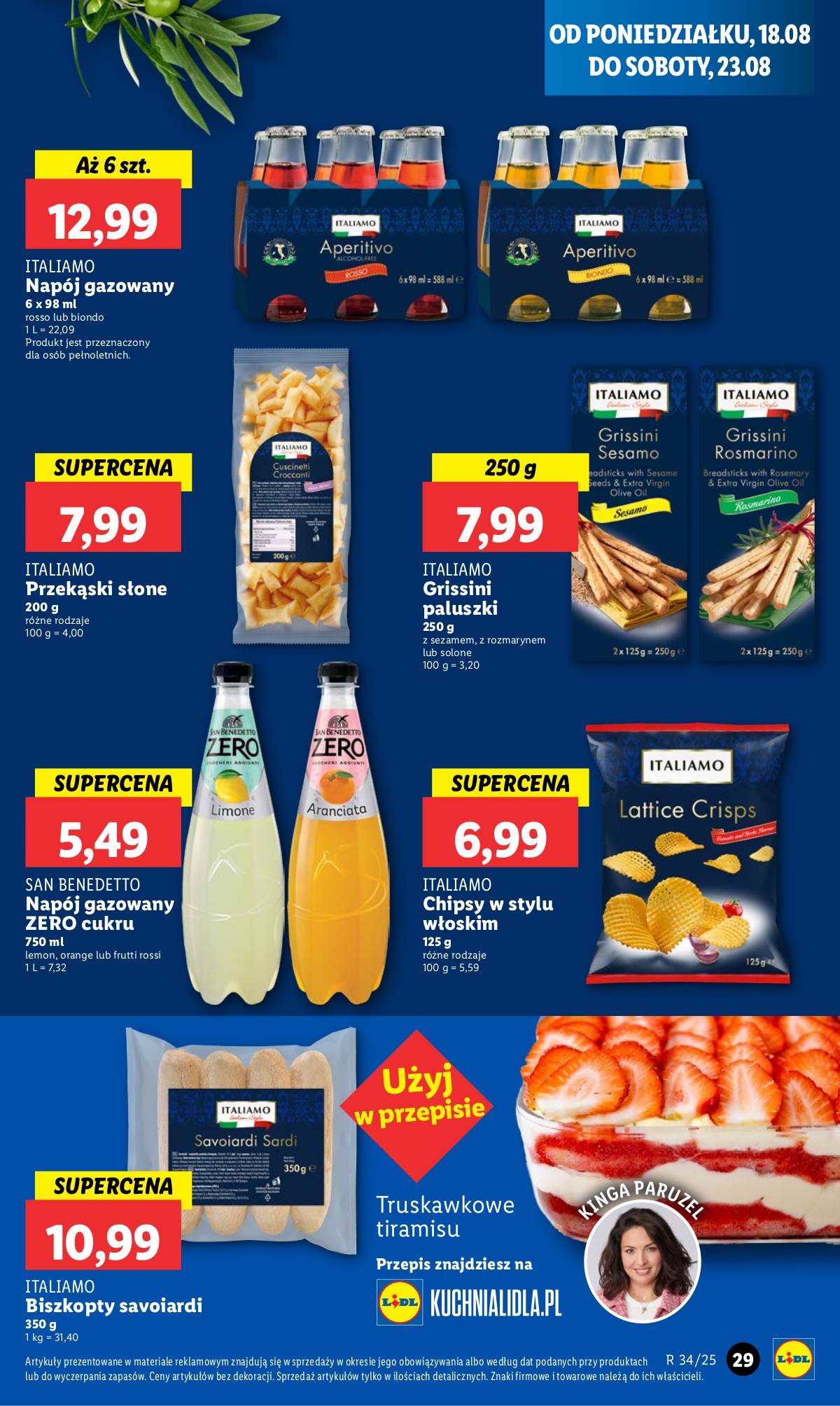 Lidl Lenkija - OFERTA WAŻNA 18.08 DO 20.08 33 puslapis