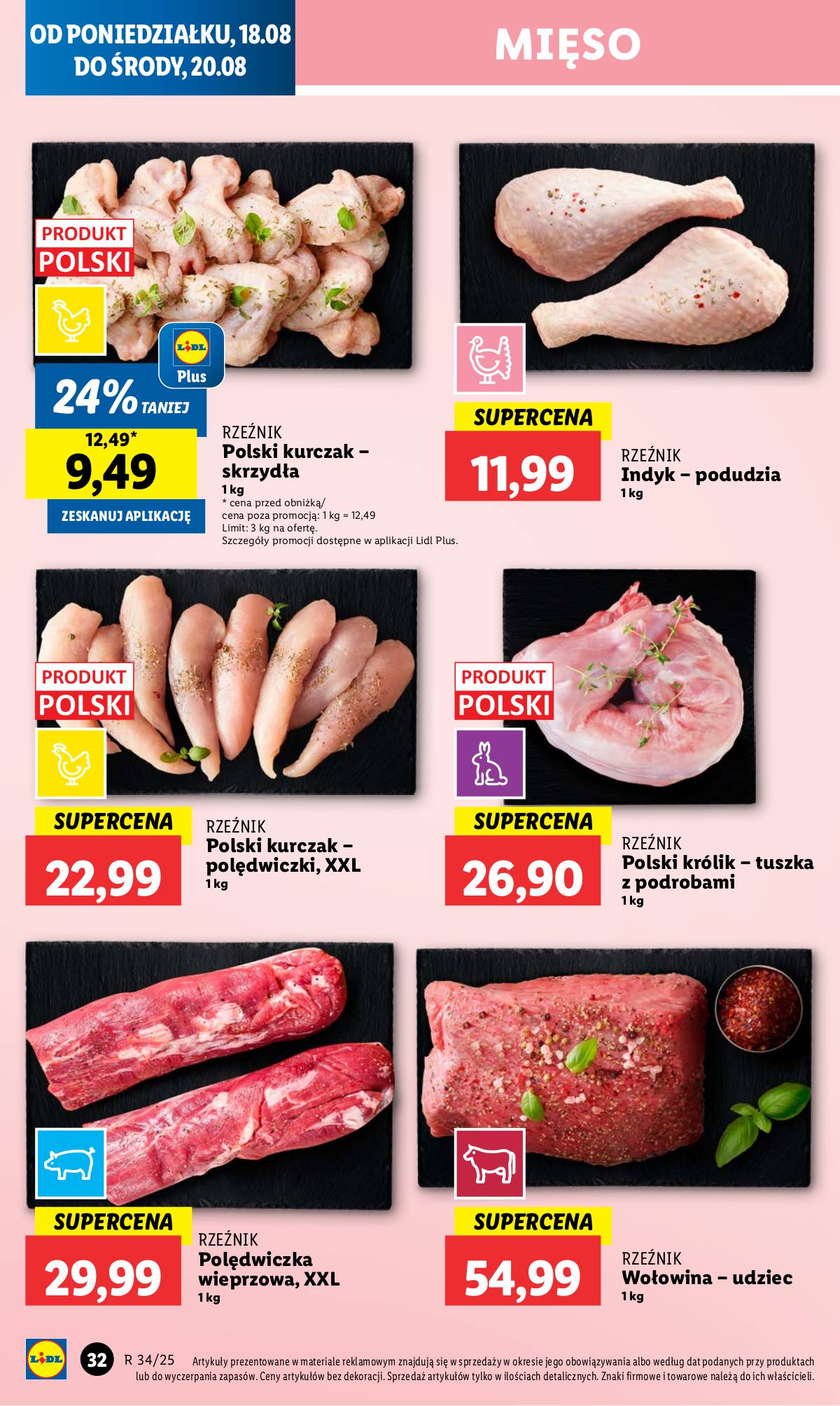 Lidl Lenkija - OFERTA WAŻNA 18.08 DO 20.08 36 puslapis