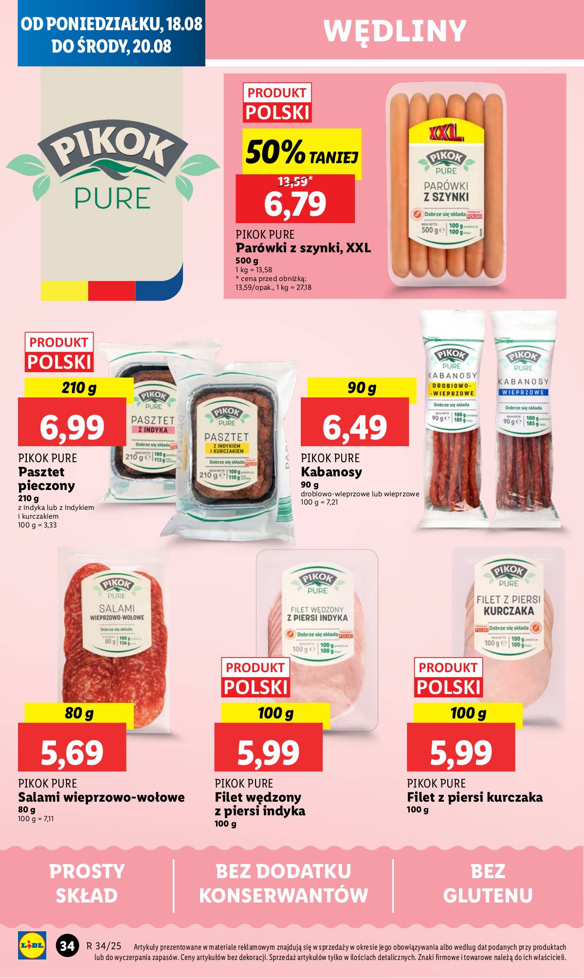 Lidl Lenkija - OFERTA WAŻNA 18.08 DO 20.08 38 puslapis