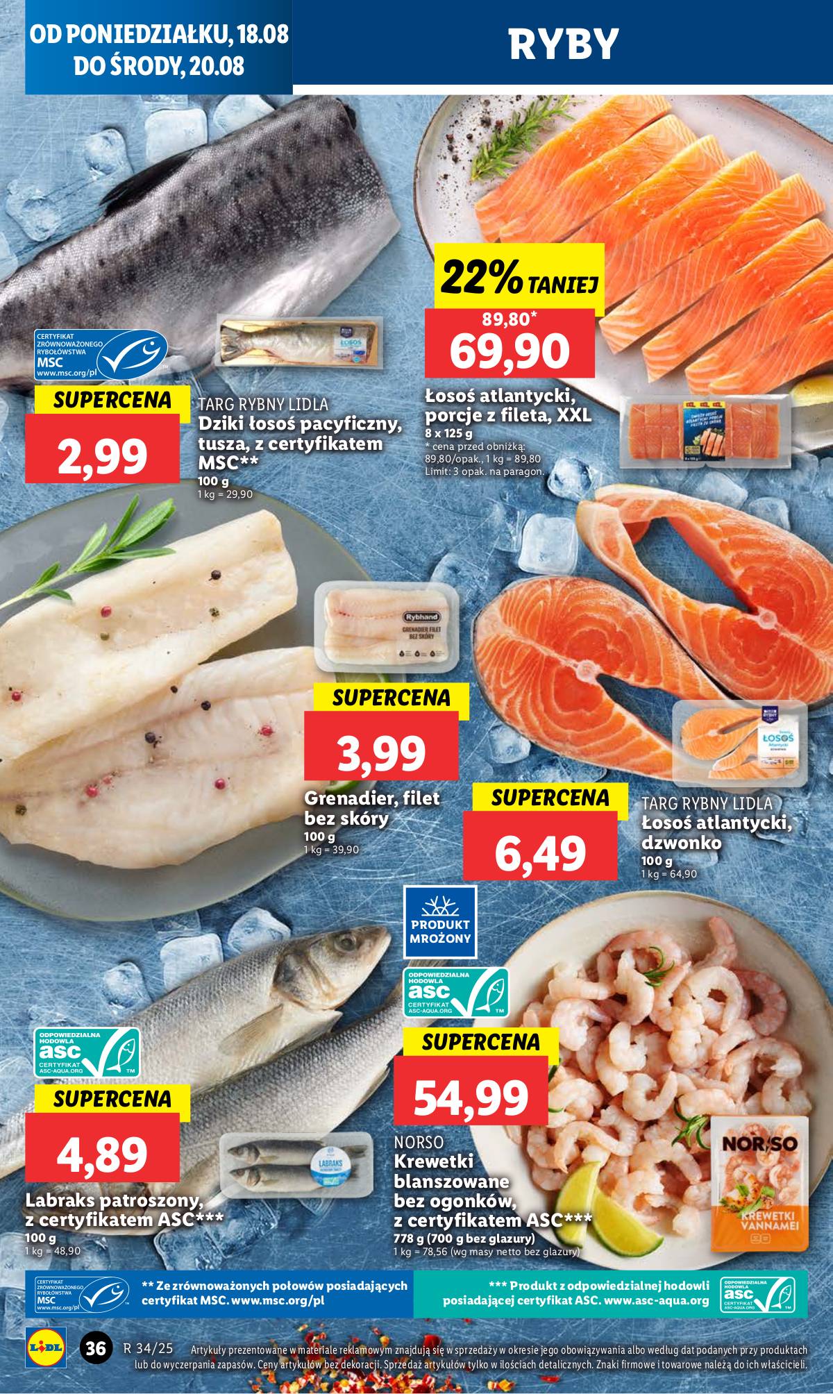 Lidl Lenkija - OFERTA WAŻNA 18.08 DO 20.08 40 puslapis