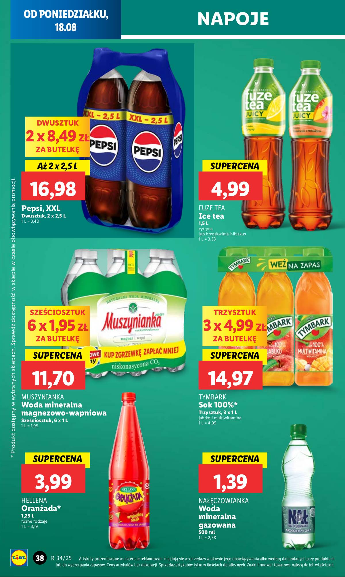 Lidl Lenkija - OFERTA WAŻNA 18.08 DO 20.08 42 puslapis
