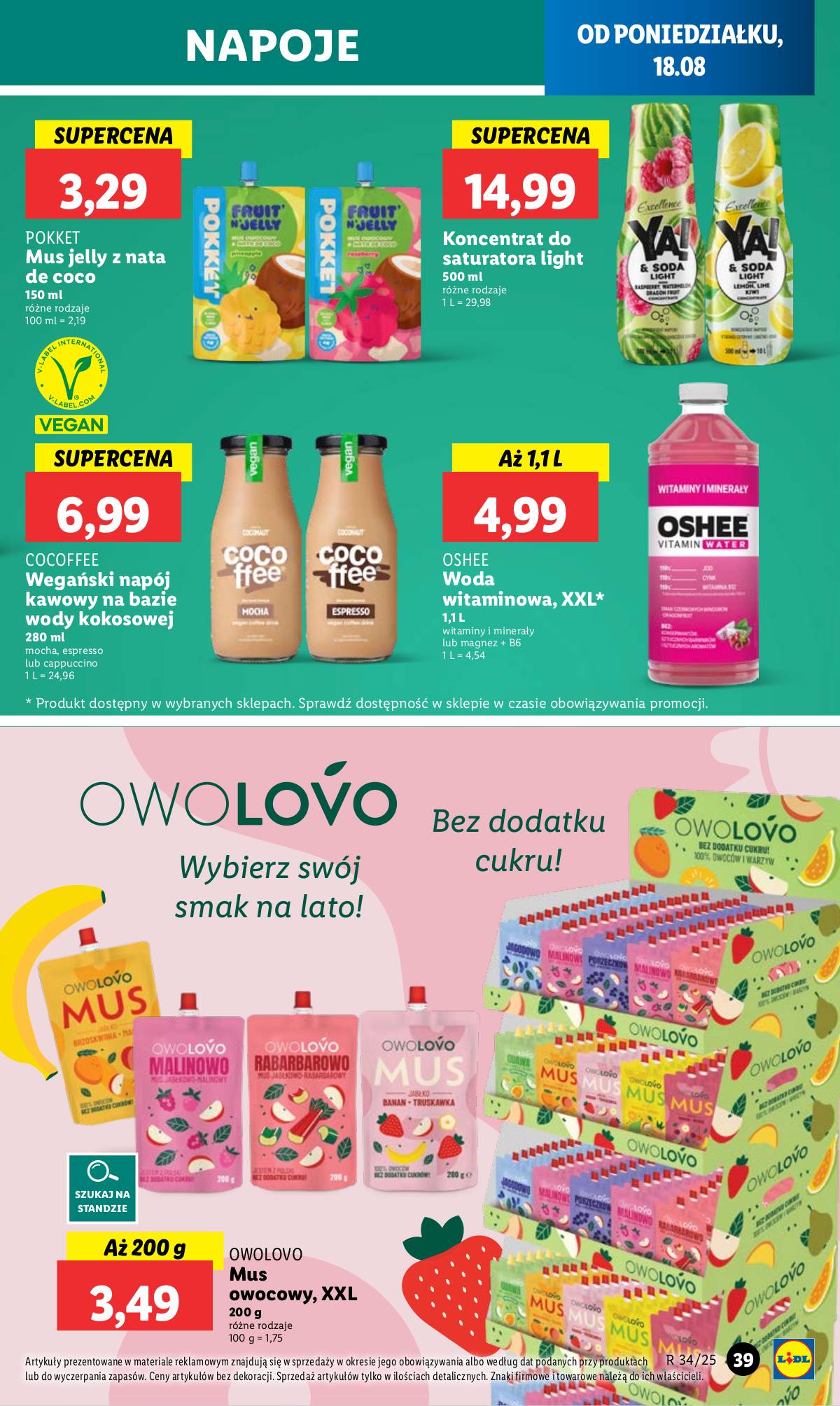 Lidl Lenkija - OFERTA WAŻNA 18.08 DO 20.08 43 puslapis