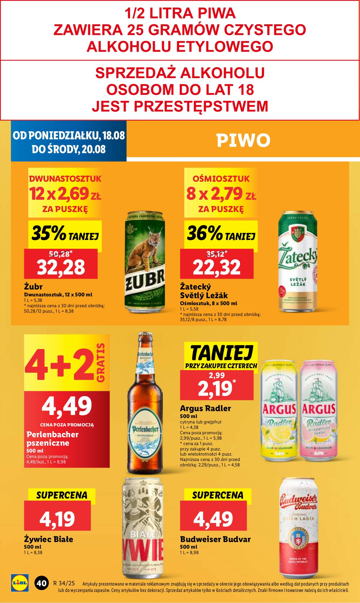 Lidl Lenkija - OFERTA WAŻNA 18.08 DO 20.08 46 puslapis