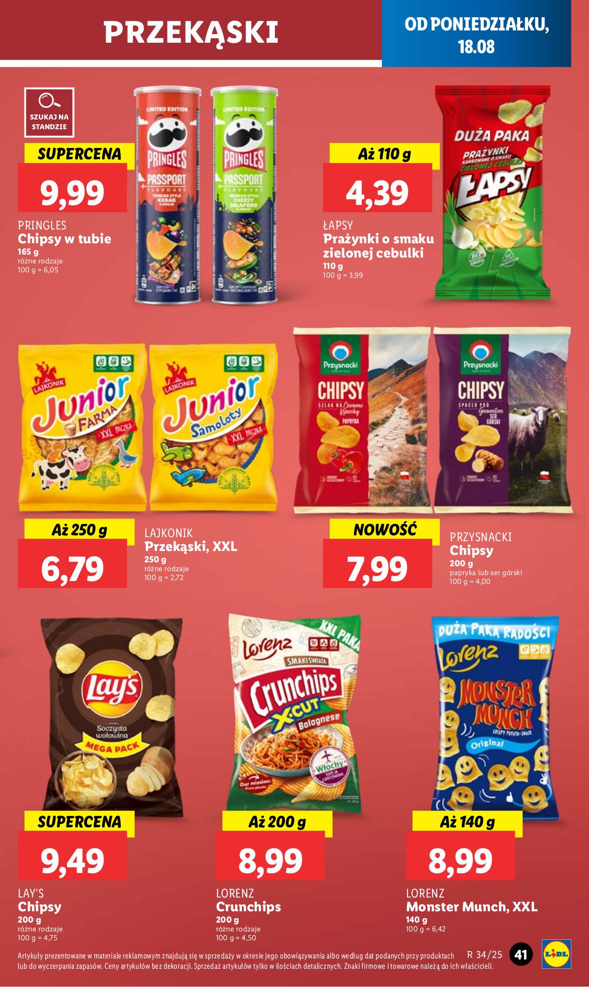 Lidl Lenkija - OFERTA WAŻNA 18.08 DO 20.08 47 puslapis