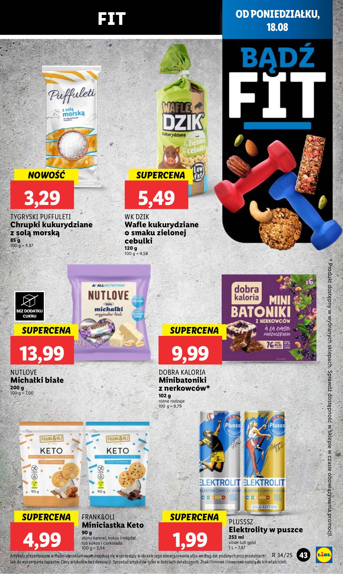 Lidl Lenkija - OFERTA WAŻNA 18.08 DO 20.08 49 puslapis