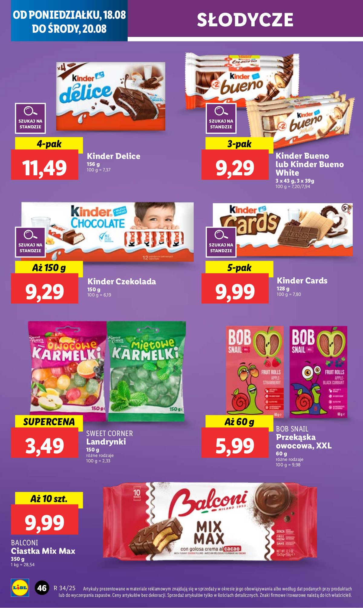 Lidl Lenkija - OFERTA WAŻNA 18.08 DO 20.08 54 puslapis
