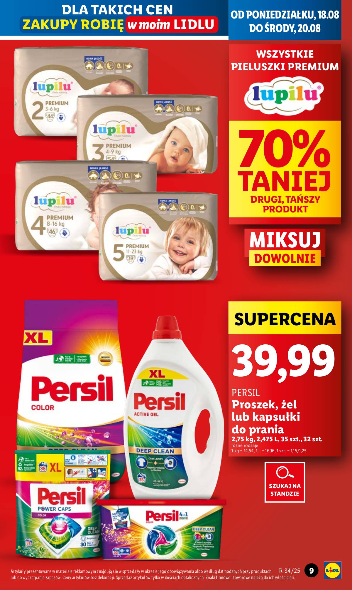 Lidl Lenkija - OFERTA WAŻNA 18.08 DO 20.08 9 puslapis