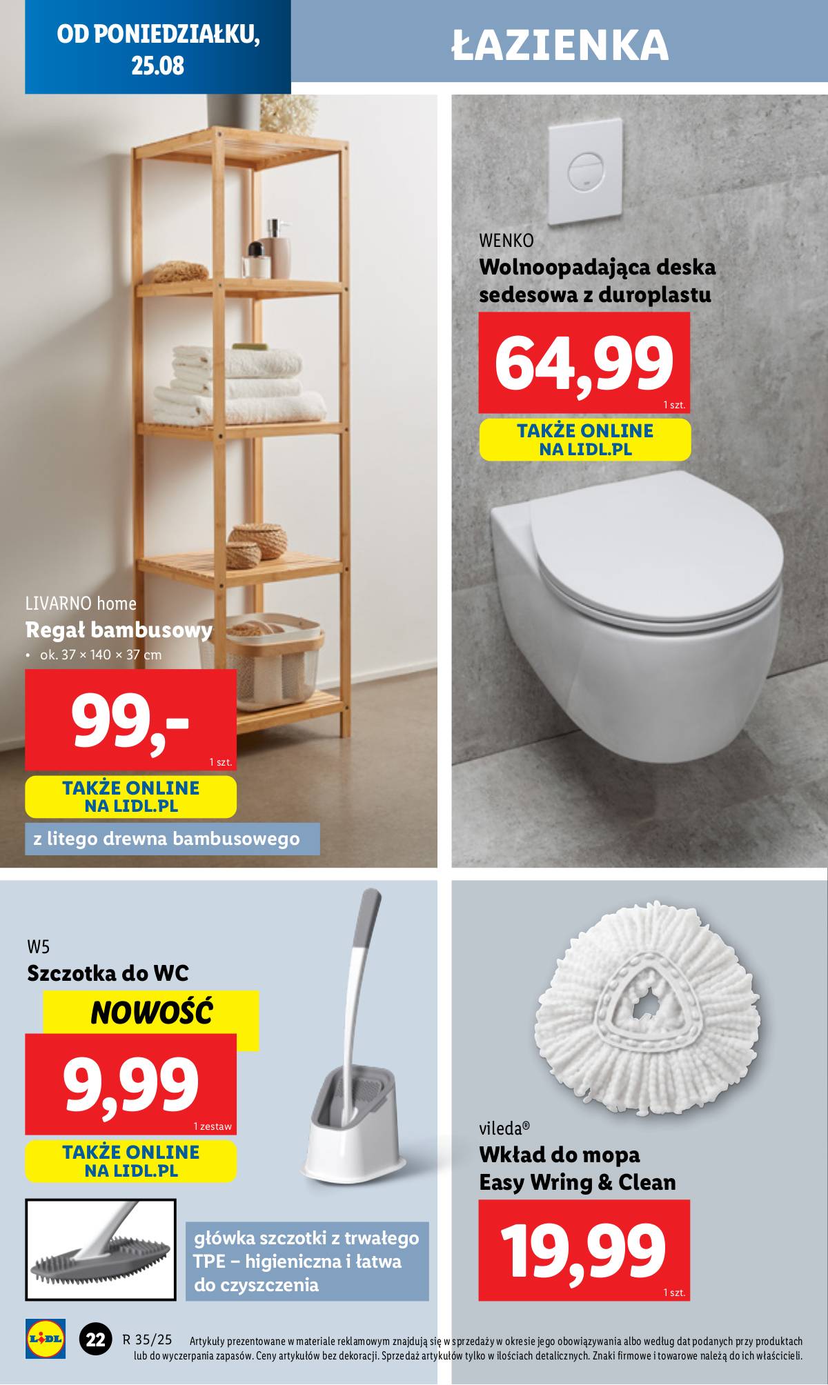 Lidl Lenkija - OFERTA WAŻNA OD 25.08 22 puslapis