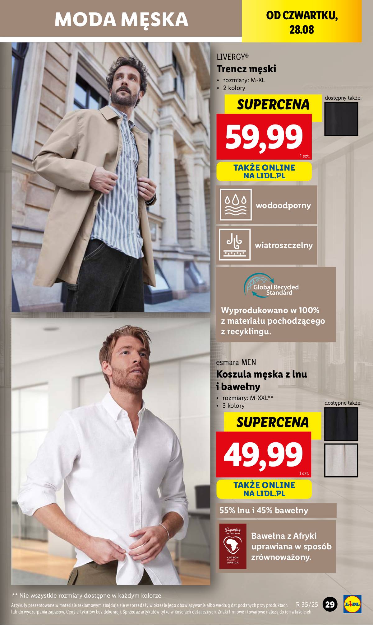 Lidl Lenkija - OFERTA WAŻNA OD 25.08 29 puslapis
