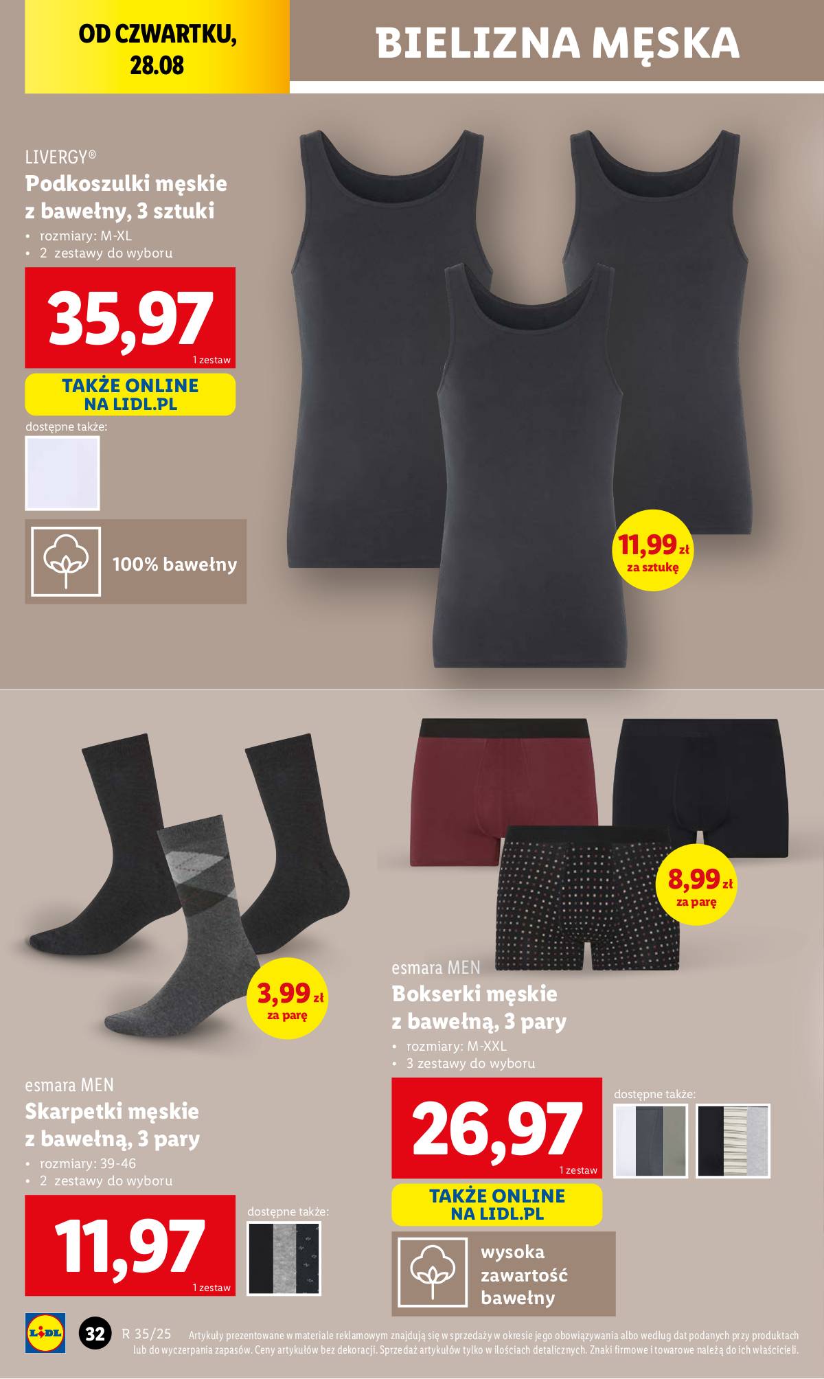 Lidl Lenkija - OFERTA WAŻNA OD 25.08 32 puslapis