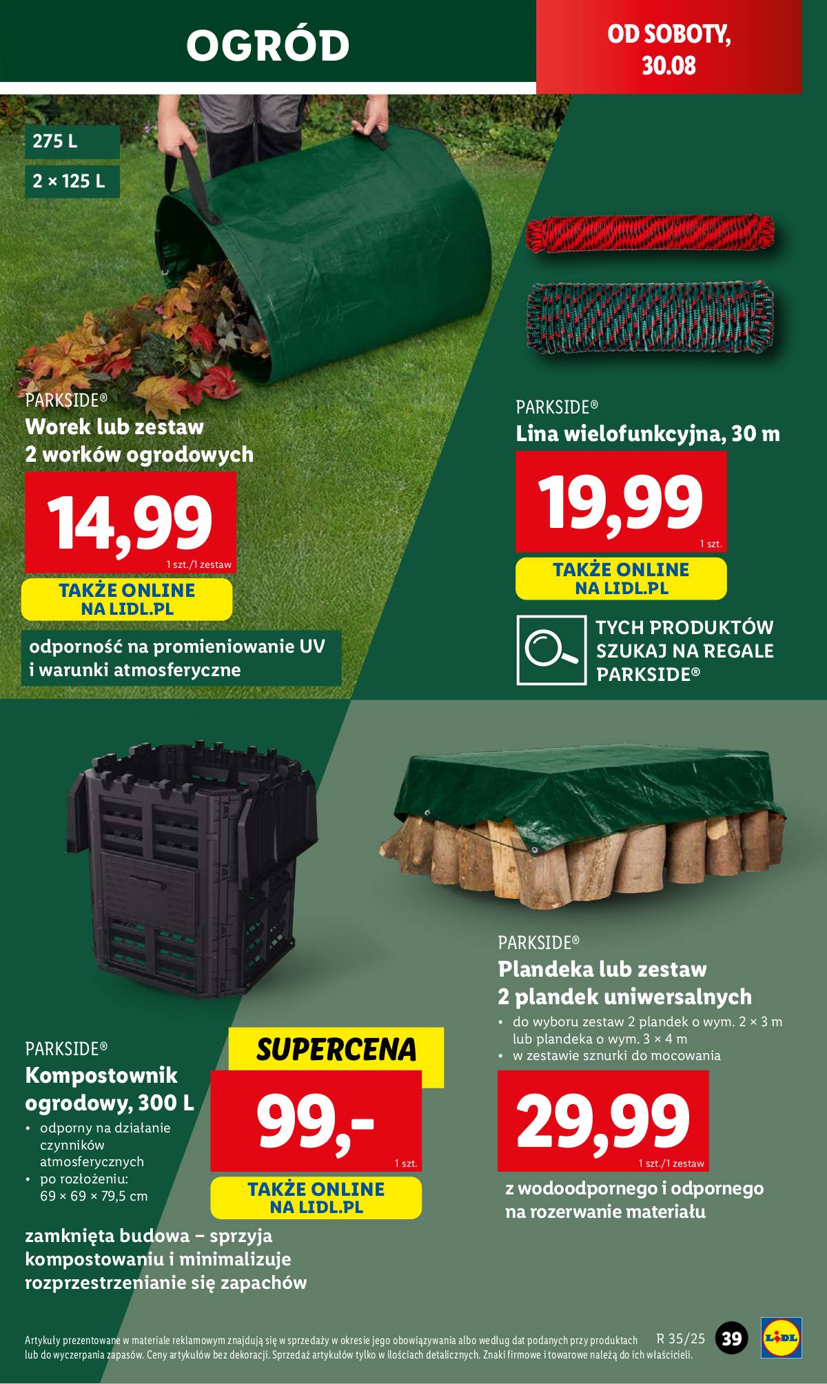 Lidl Lenkija - OFERTA WAŻNA OD 25.08 39 puslapis