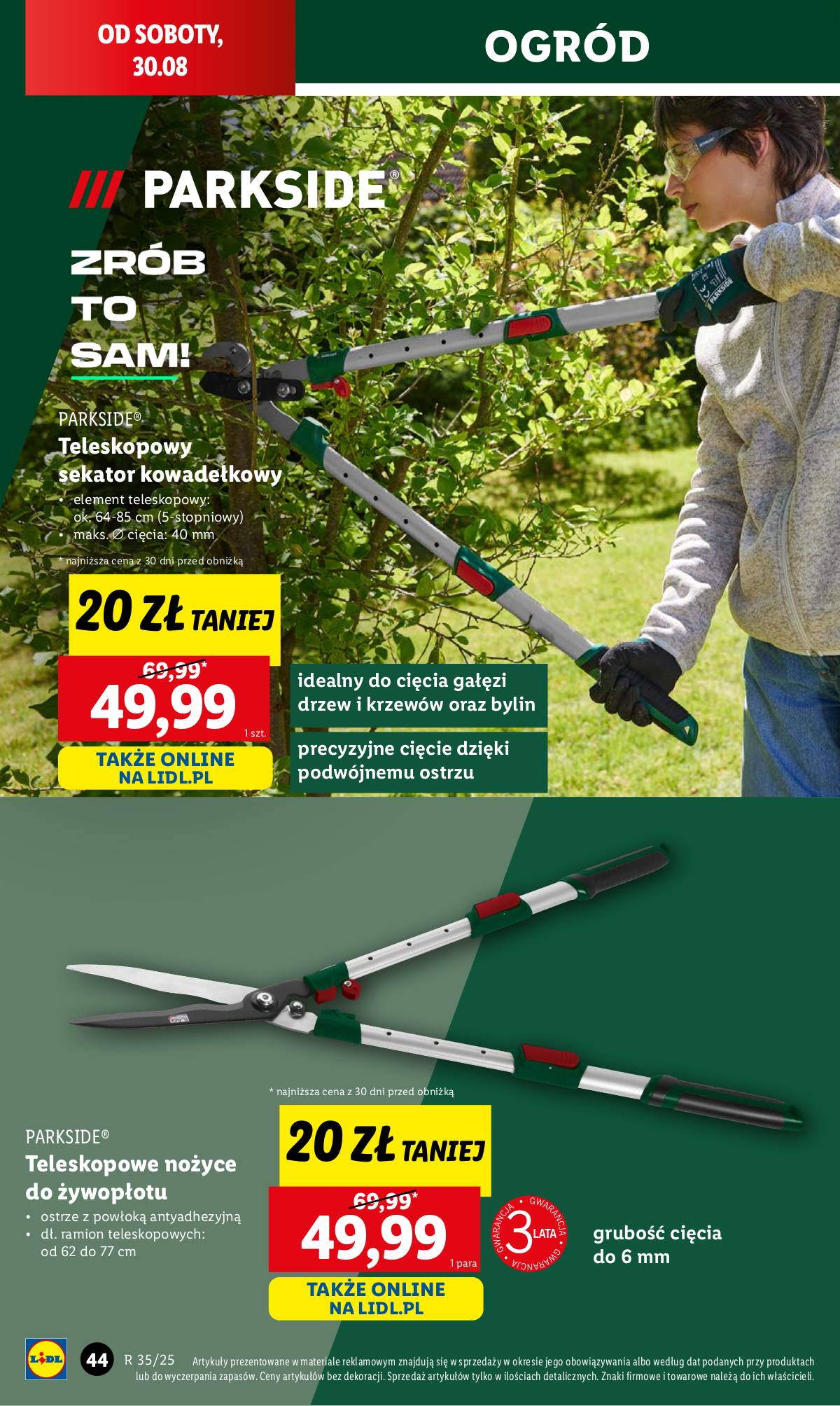 Lidl Lenkija - OFERTA WAŻNA OD 25.08 44 puslapis