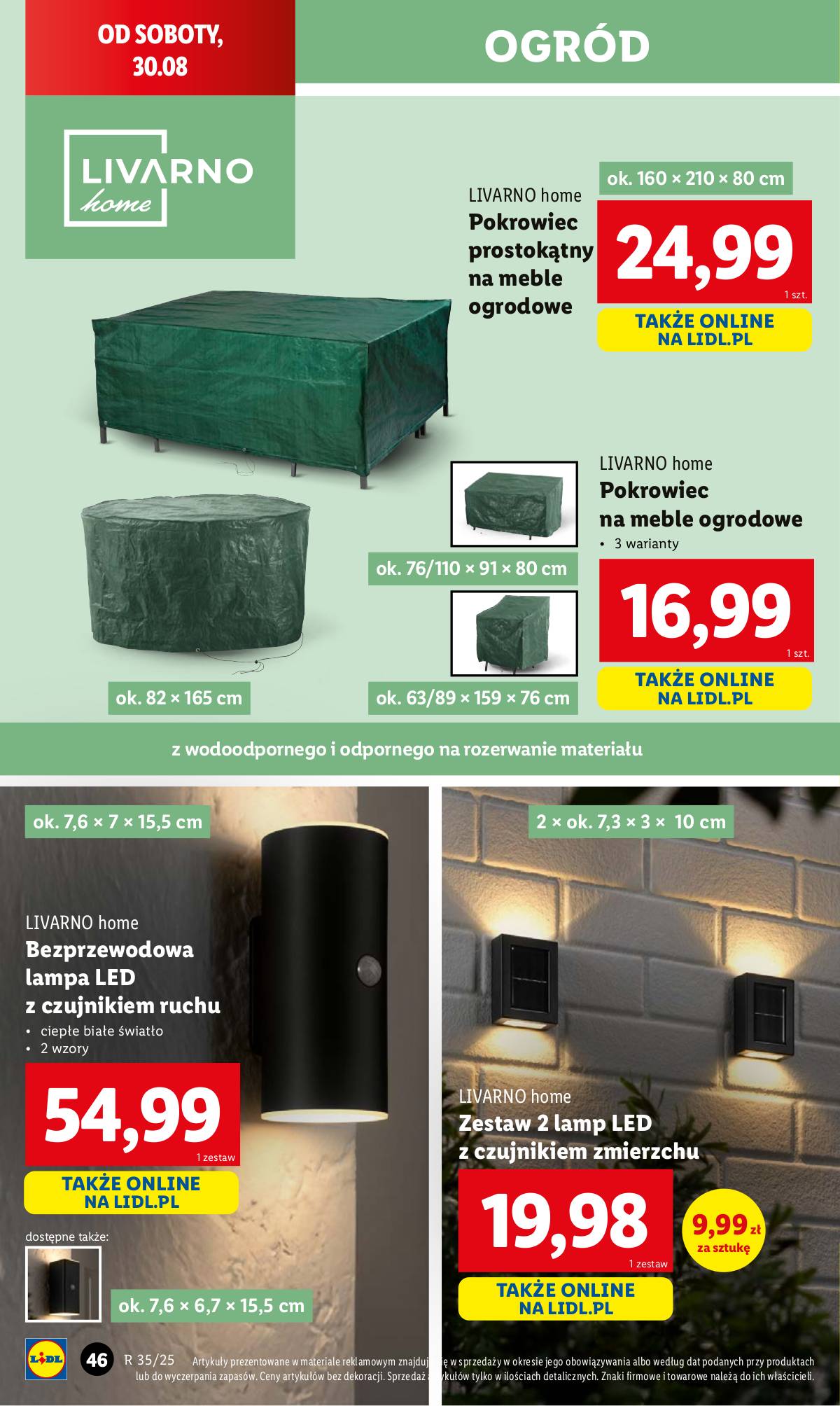 Lidl Lenkija - OFERTA WAŻNA OD 25.08 46 puslapis