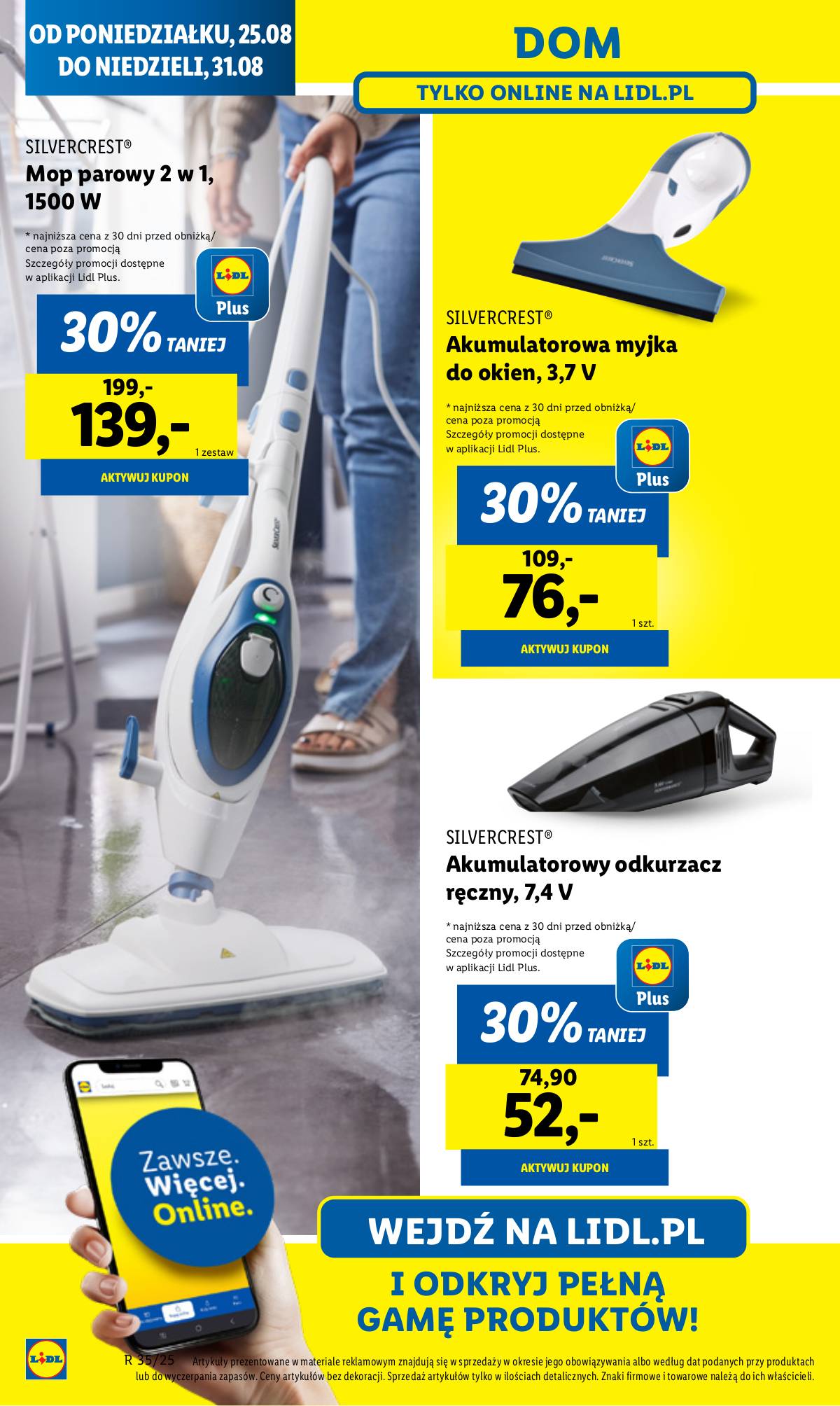 Lidl Lenkija - OFERTA WAŻNA OD 25.08 48 puslapis