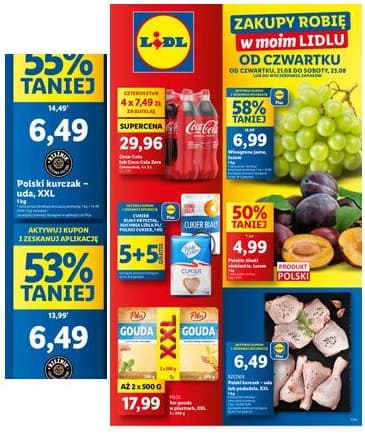 Lidl Lenkija - OFERTA WAŻNA 21.08 DO 23.08 2025-08-21 – 2025-08-23