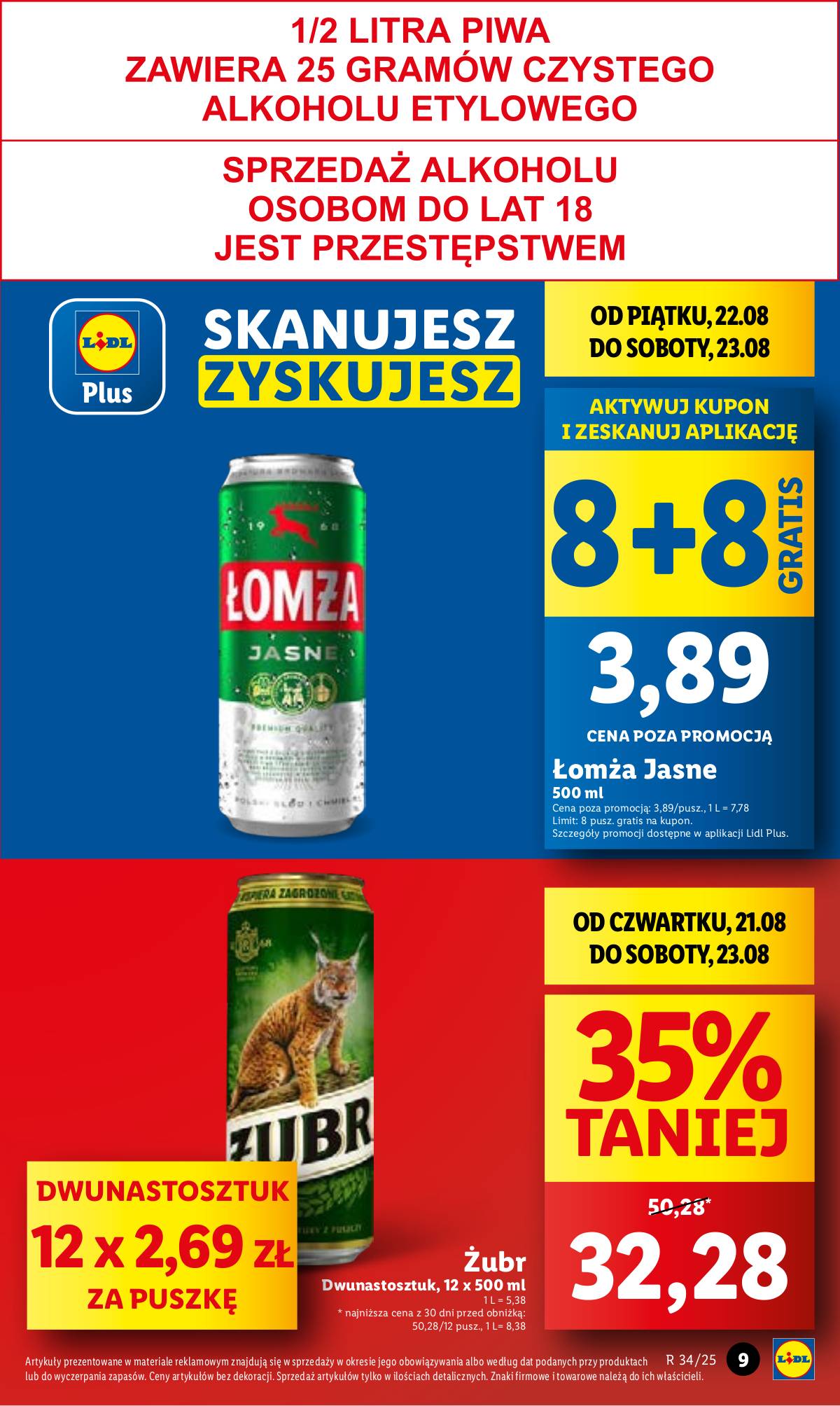 Lidl Lenkija - OFERTA WAŻNA 21.08 DO 23.08 11 puslapis