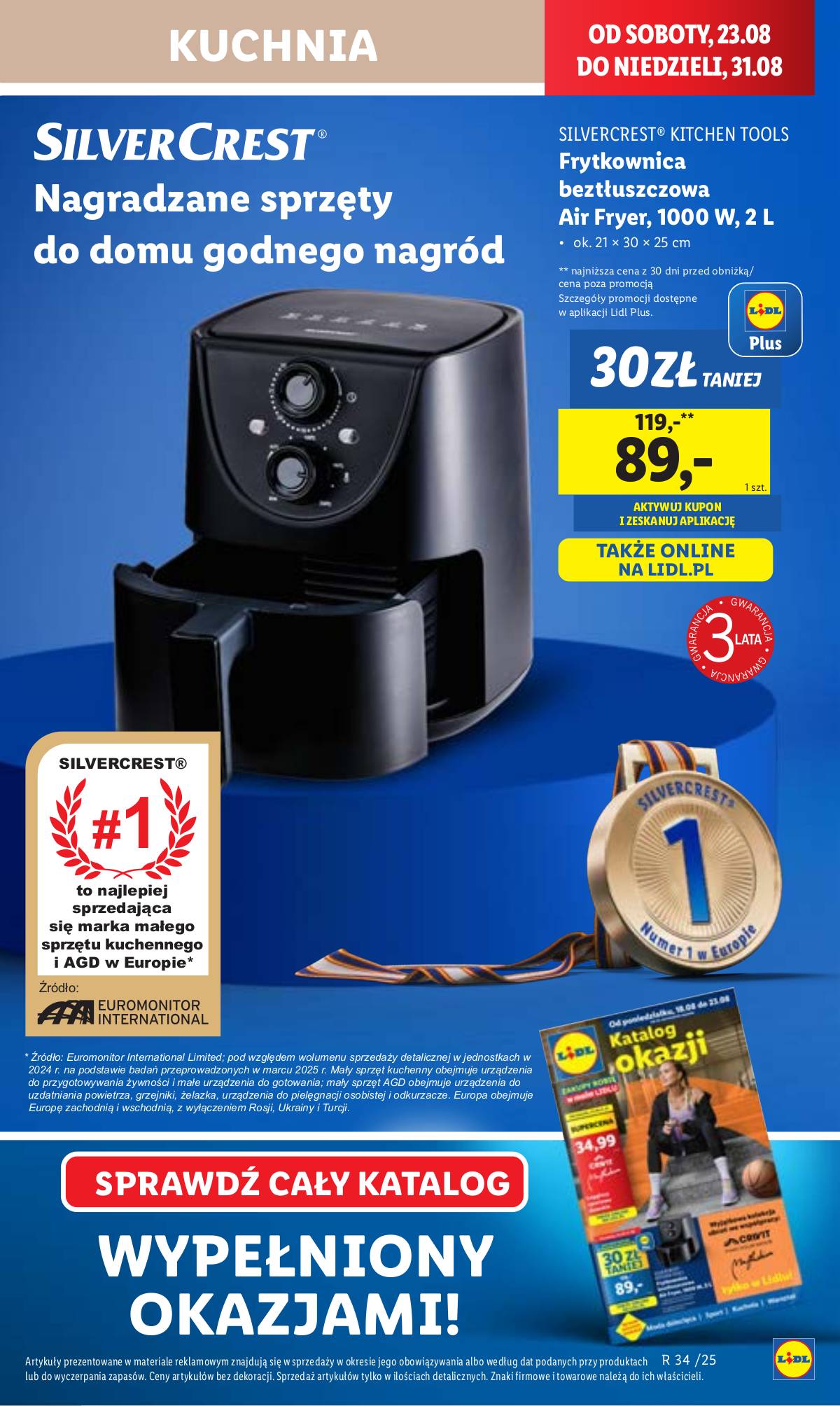 Lidl Lenkija - OFERTA WAŻNA 21.08 DO 23.08 15 puslapis